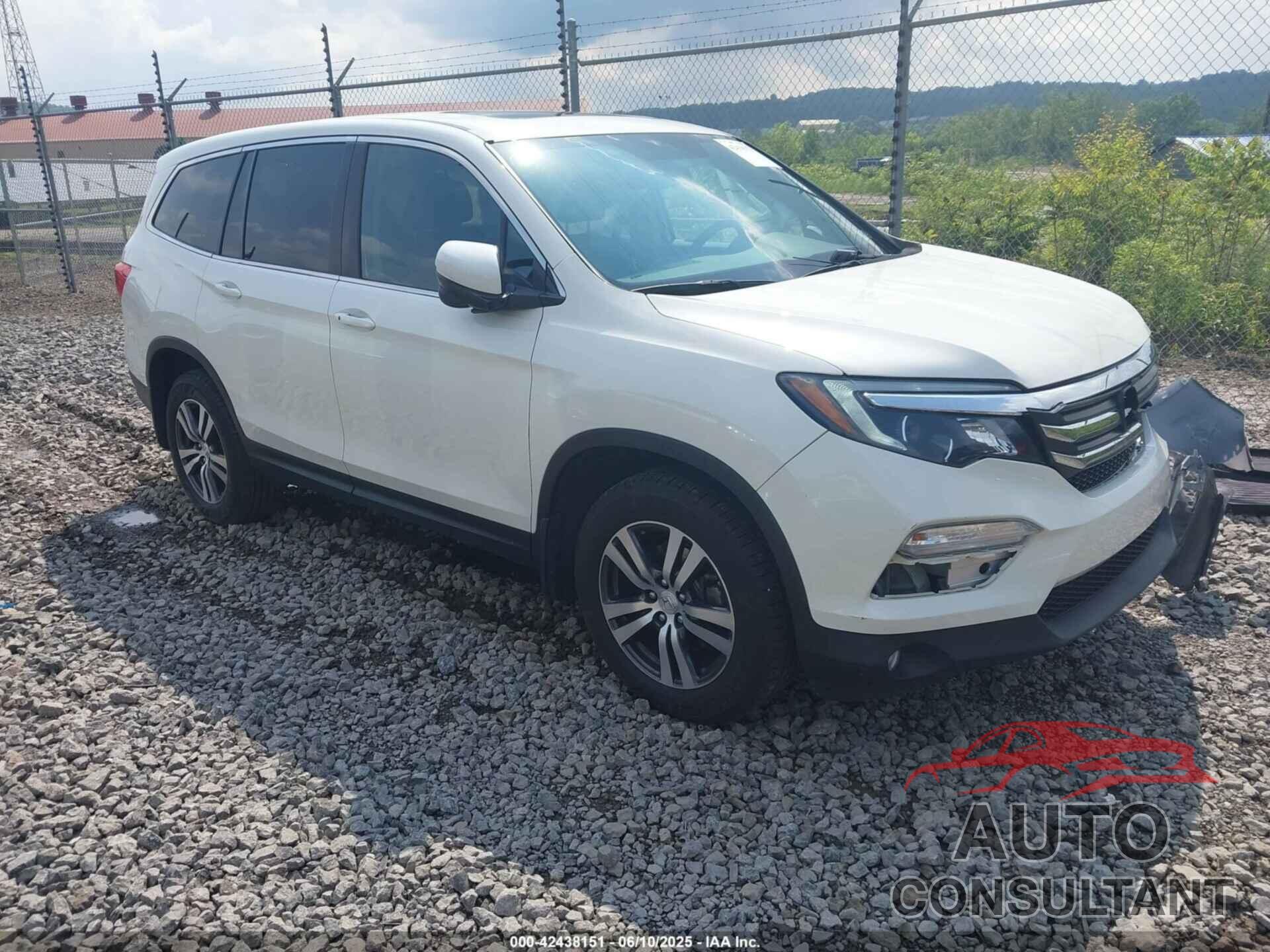 HONDA PILOT 2018 - 5FNYF6H52JB013193