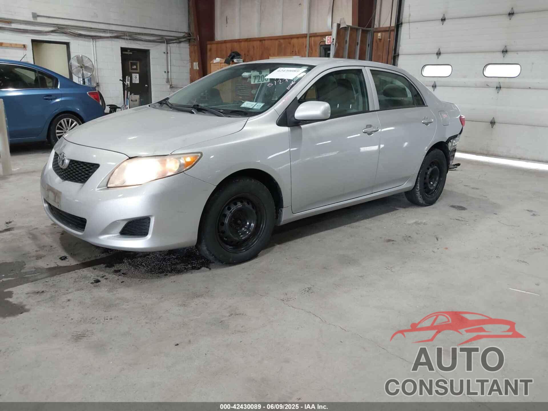 TOYOTA COROLLA 2009 - 1NXBU40E39Z037254