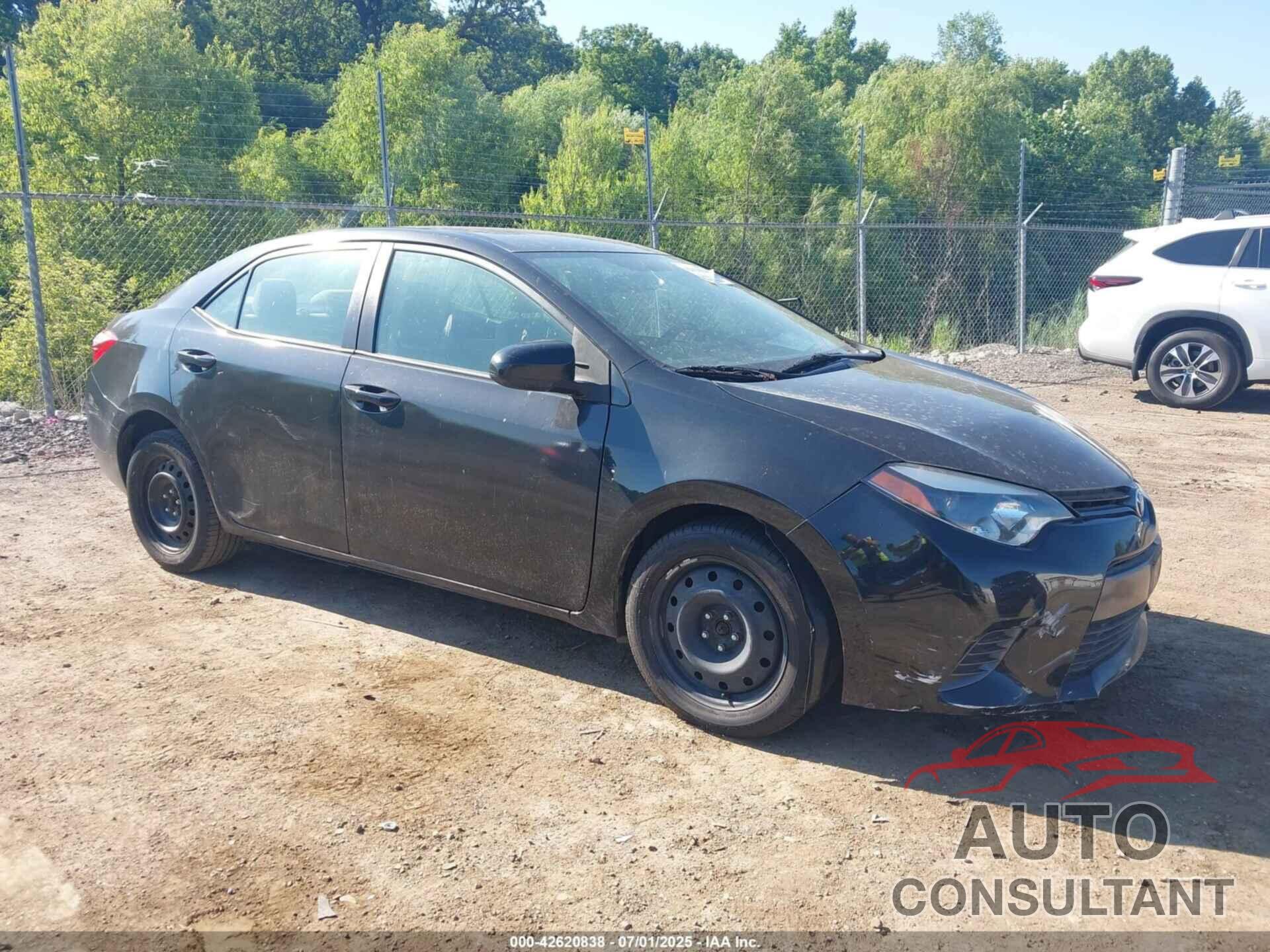 TOYOTA COROLLA 2016 - 2T1BURHE6GC560557