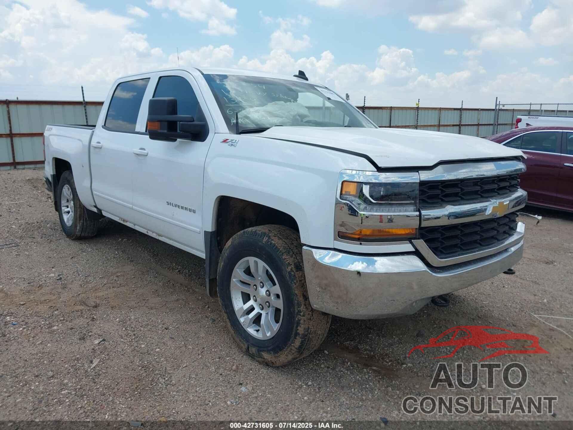 CHEVROLET SILVERADO 1500 2017 - 3GCUKREC2HG351339