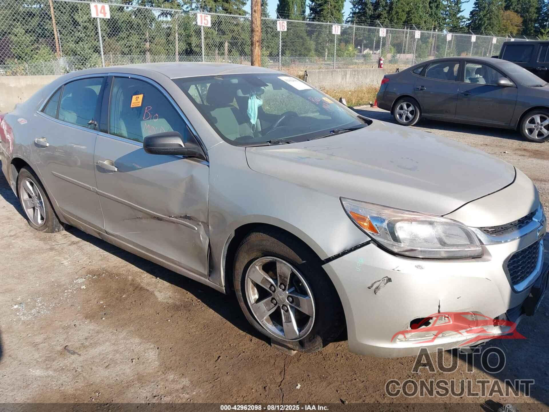 CHEVROLET MALIBU 2014 - 1G11A5SL3EF280354