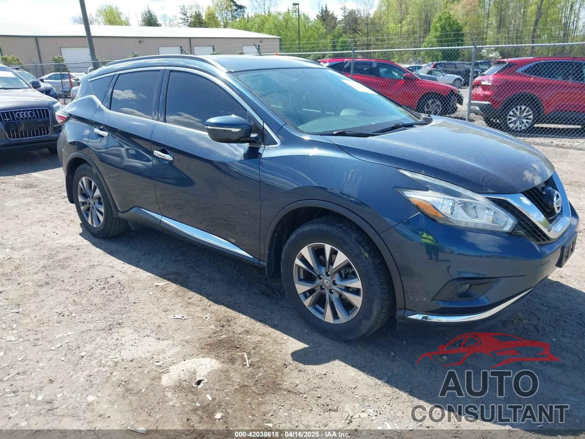 NISSAN MURANO 2015 - 5N1AZ2MH9FN282765
