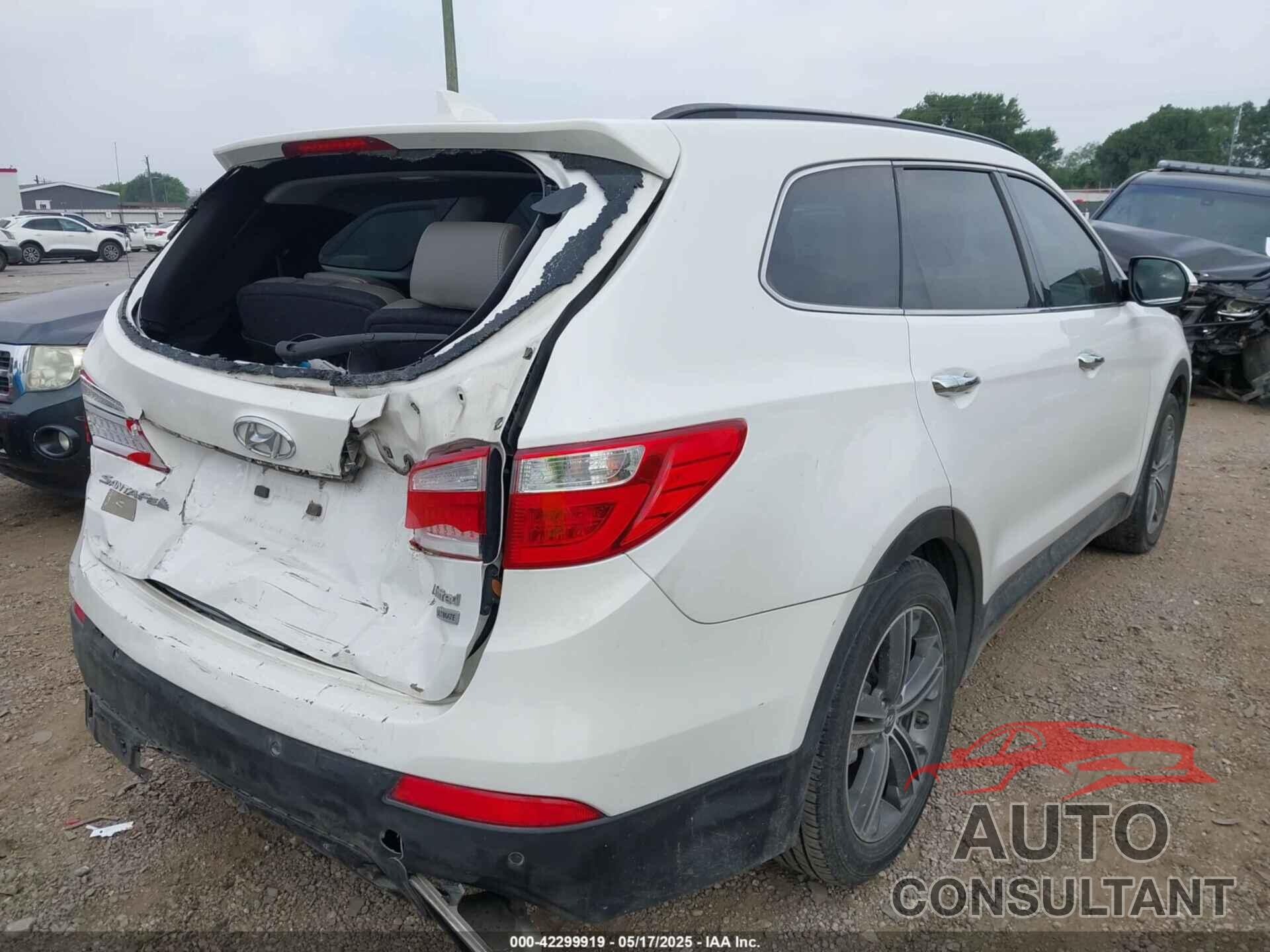 HYUNDAI SANTA FE 2016 - KM8SR4HF7GU132041