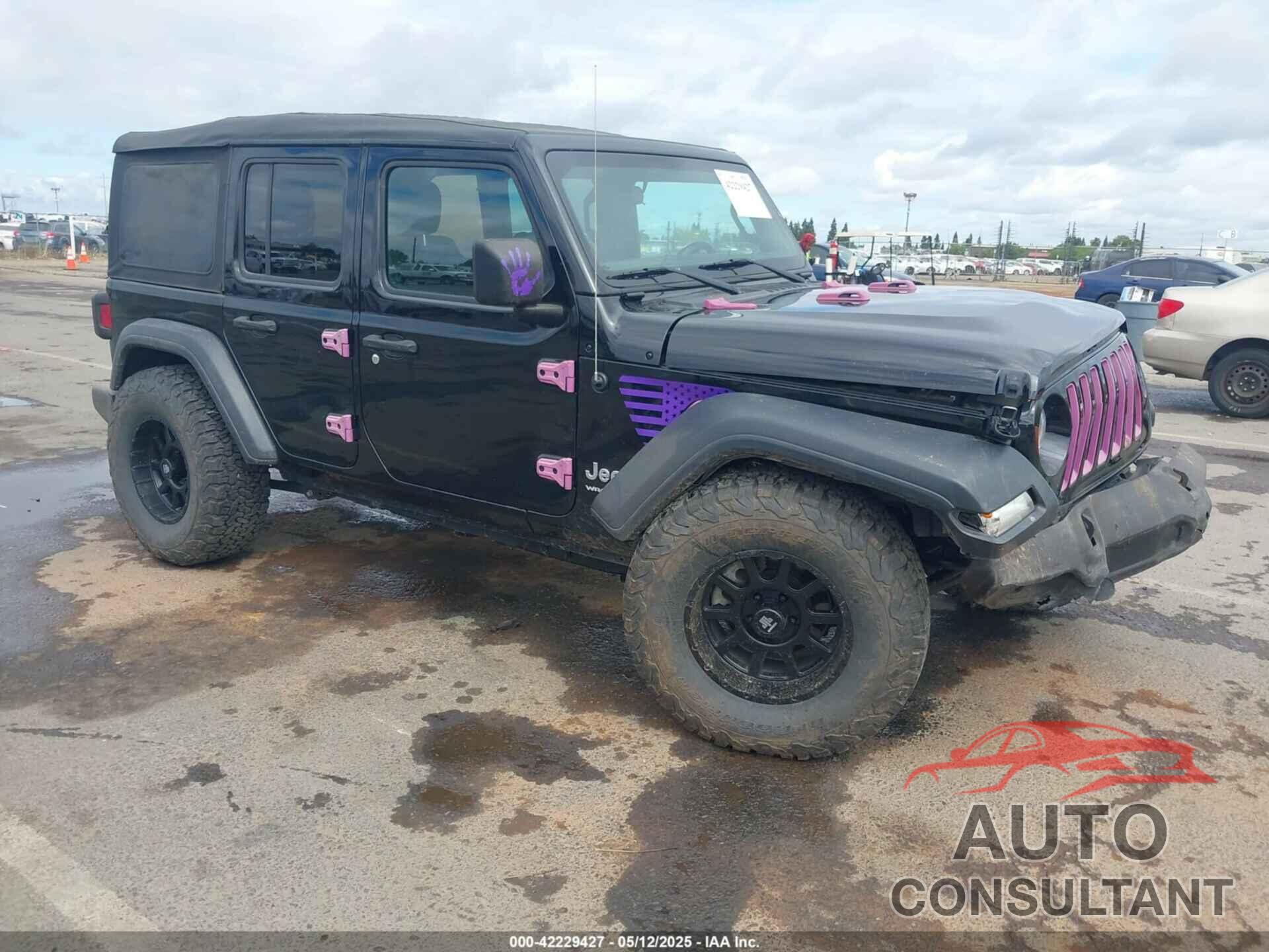 JEEP WRANGLER UNLIMITED 2018 - 1C4HJXDG5JW159062