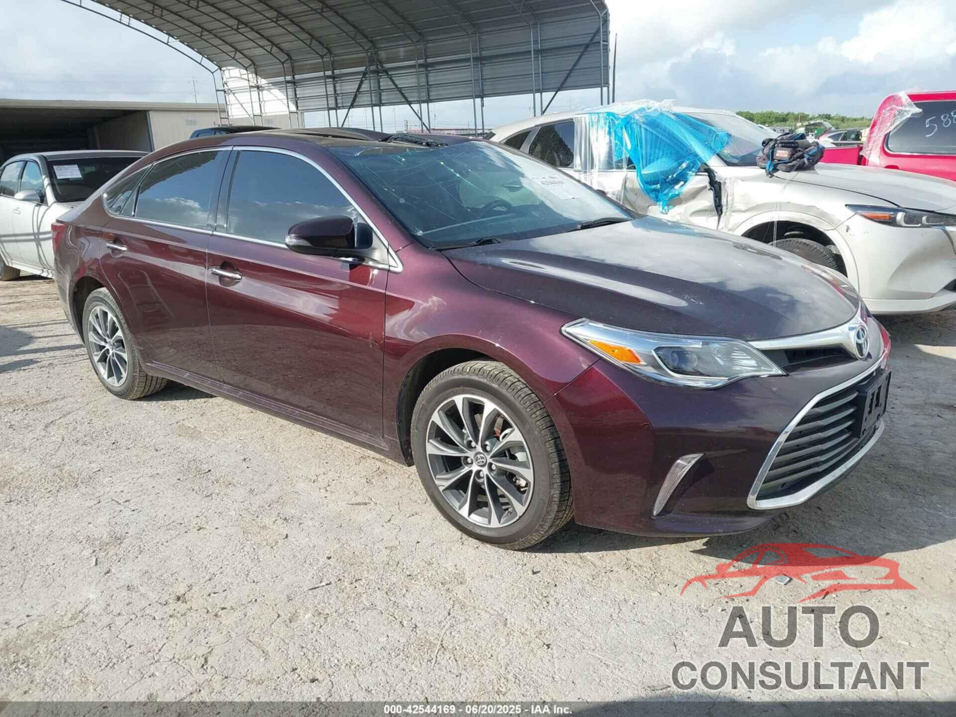 TOYOTA AVALON 2016 - 4T1BK1EB5GU222034