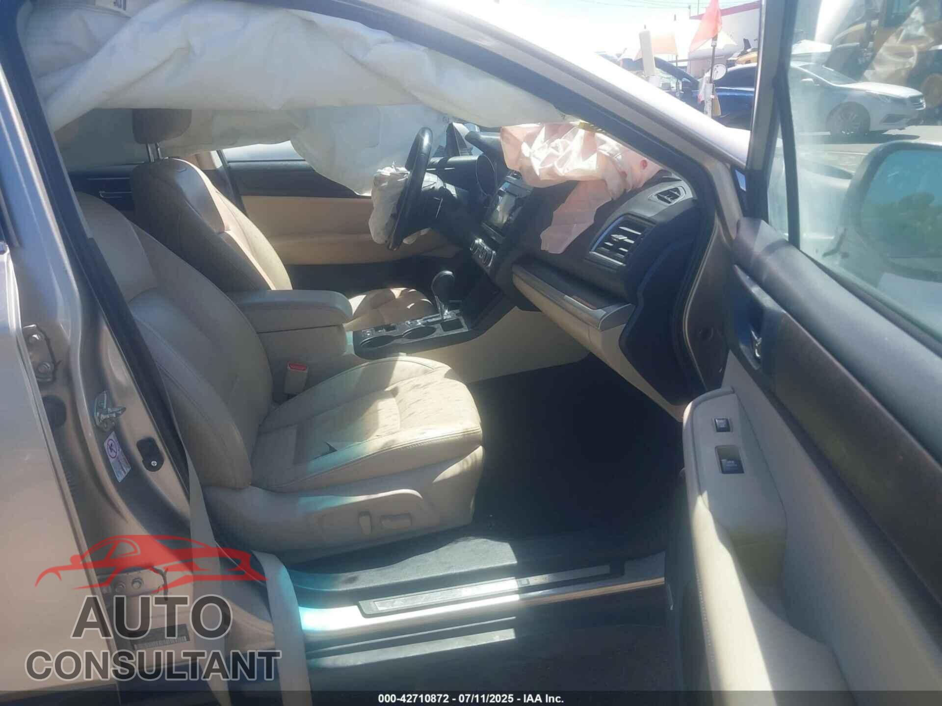 SUBARU OUTBACK 2015 - 4S4BSBLC8F3214127