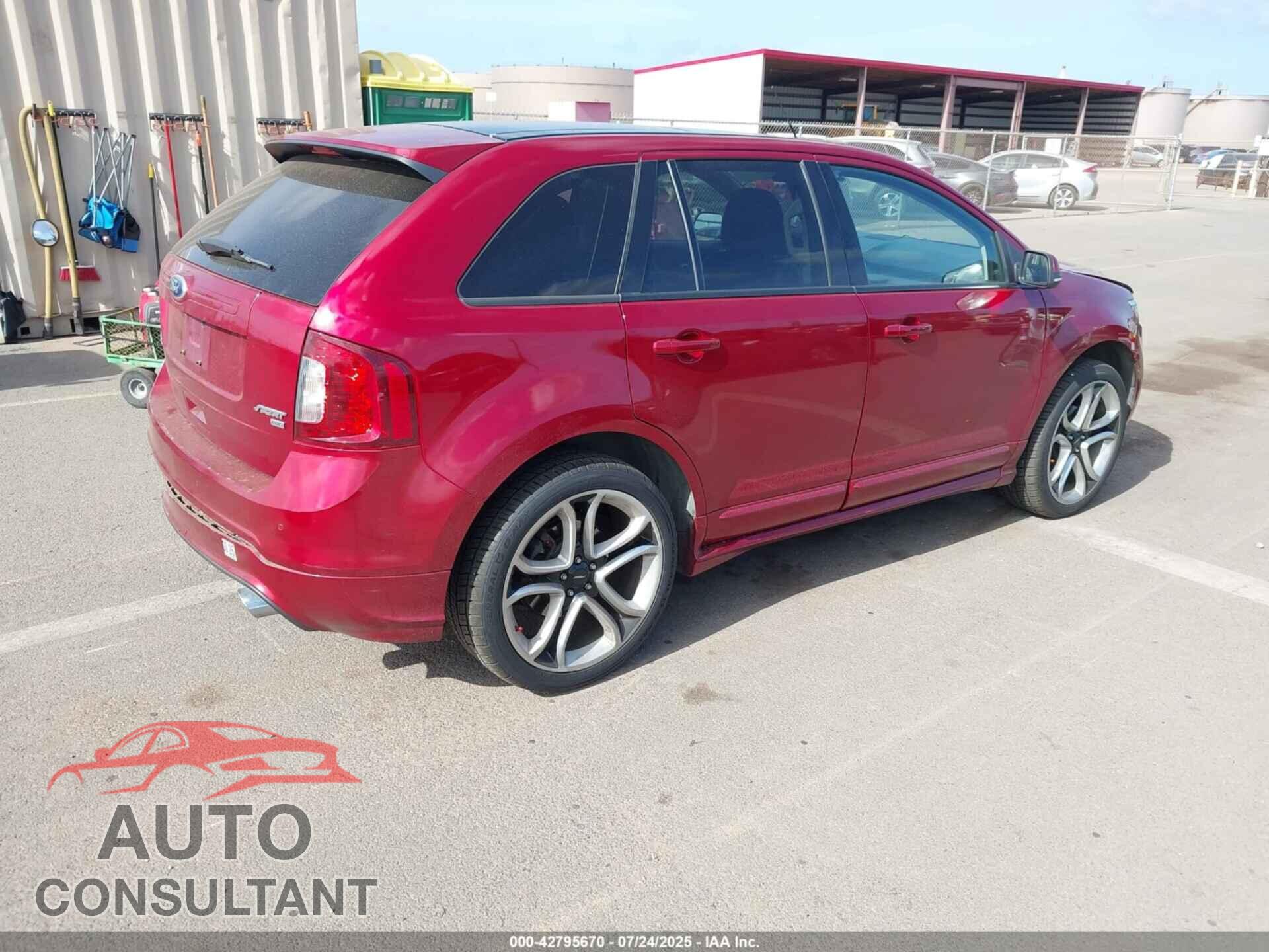 FORD EDGE 2013 - 2FMDK4AK5DBB86752