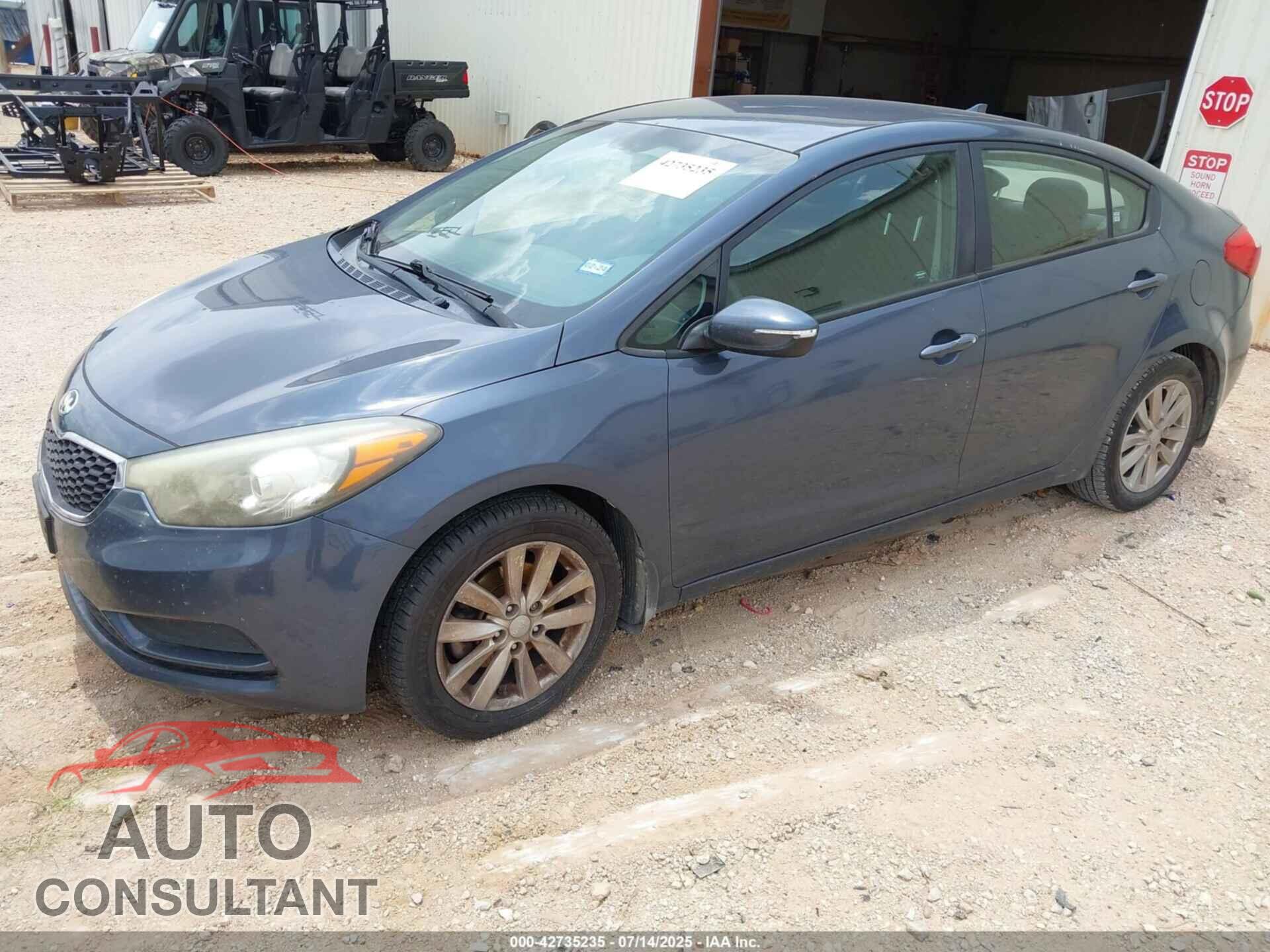 KIA FORTE 2014 - KNAFX4A67E5115590
