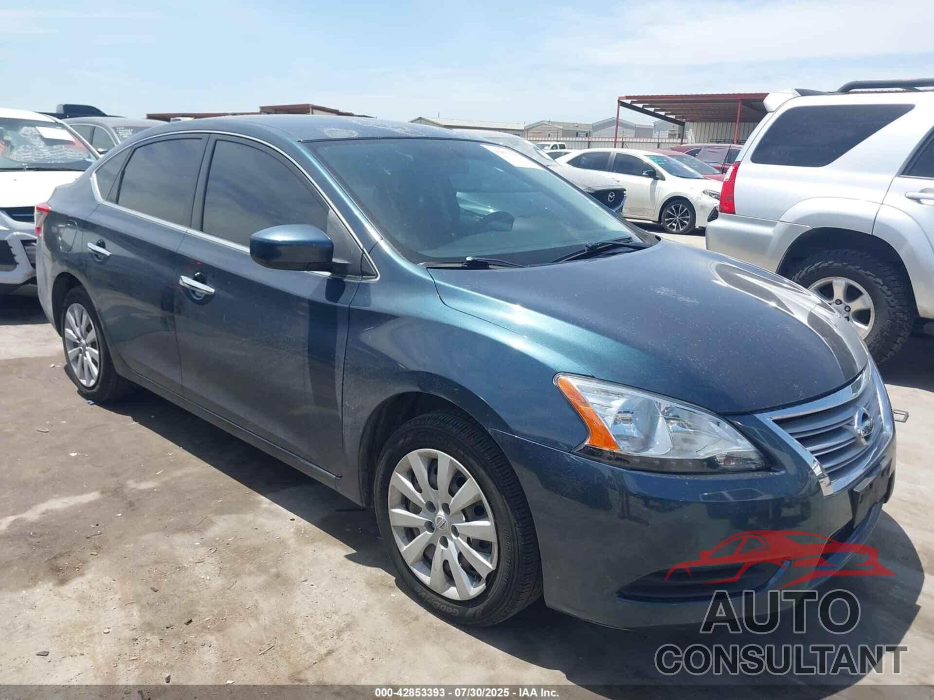 NISSAN SENTRA 2014 - 3N1AB7AP3EY247841