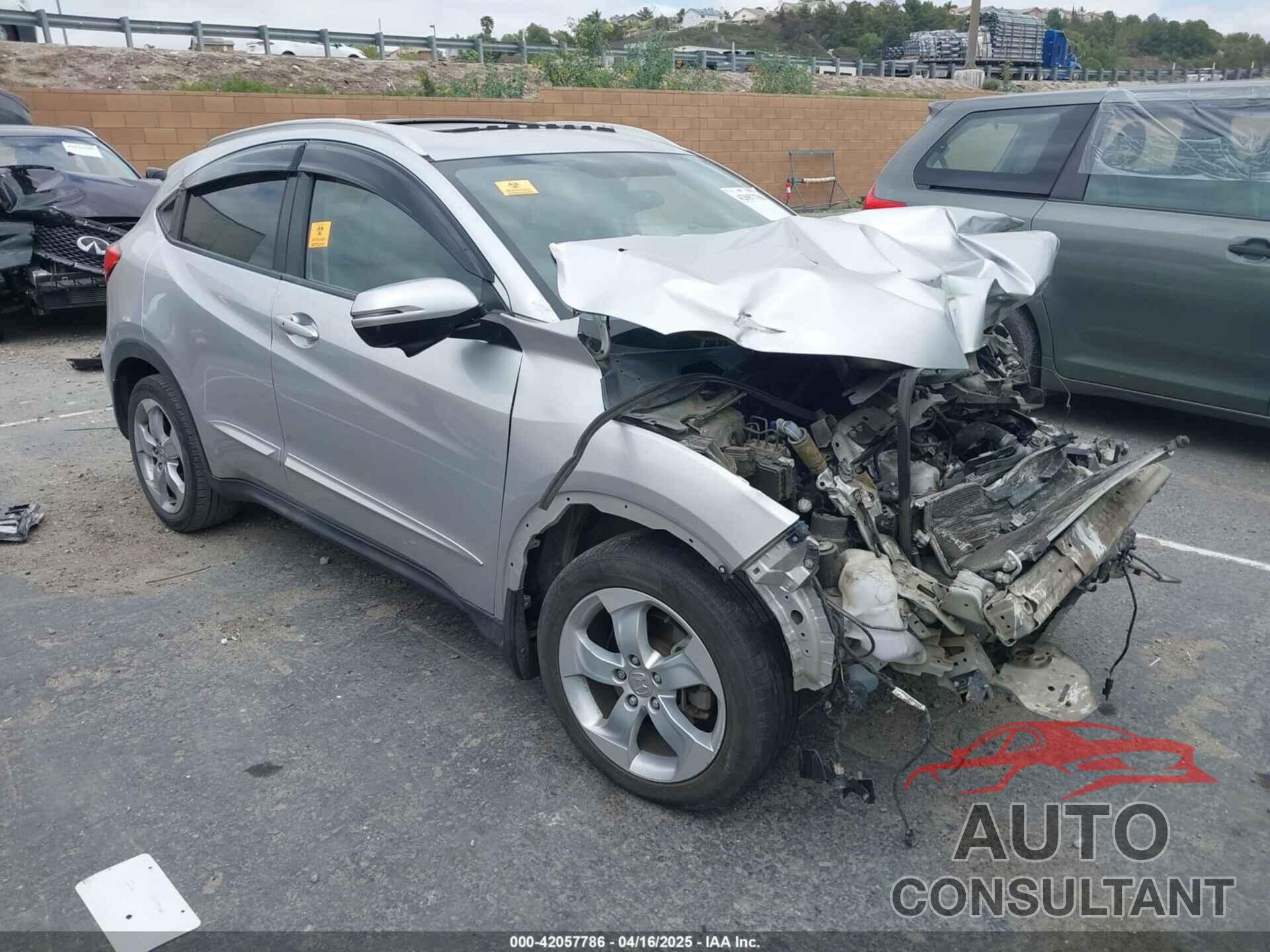 HONDA HR-V 2016 - 3CZRU5H79GM710445