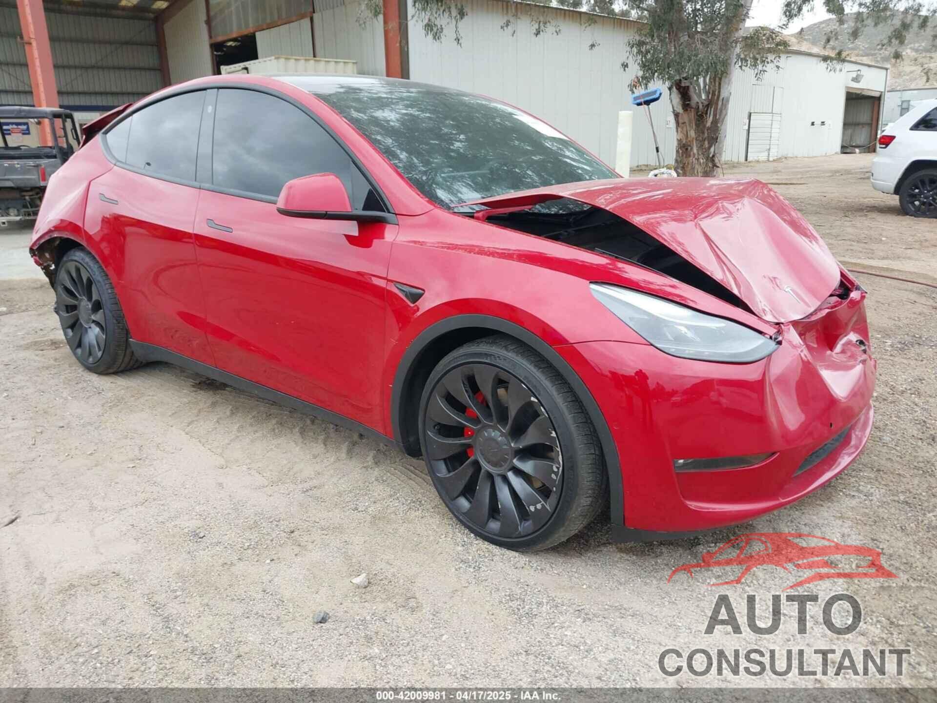 TESLA MODEL Y 2022 - 7SAYGDEF1NF489572