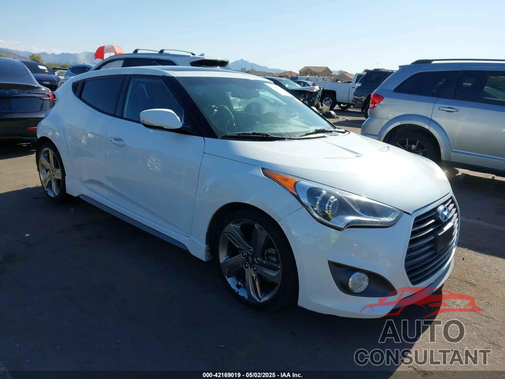 HYUNDAI VELOSTER 2015 - KMHTC6AE5FU238425