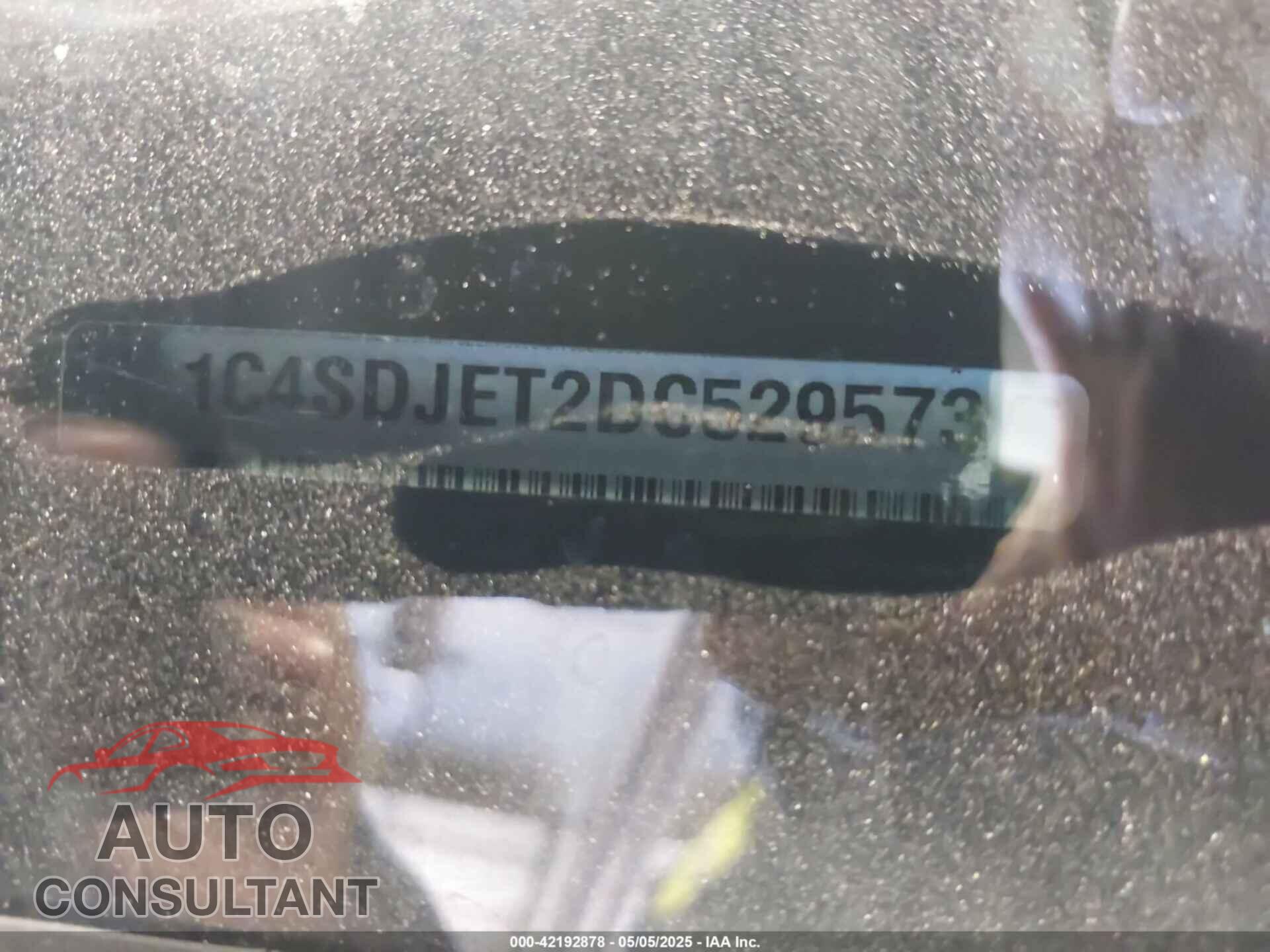DODGE DURANGO 2013 - 1C4SDJET2DC529573