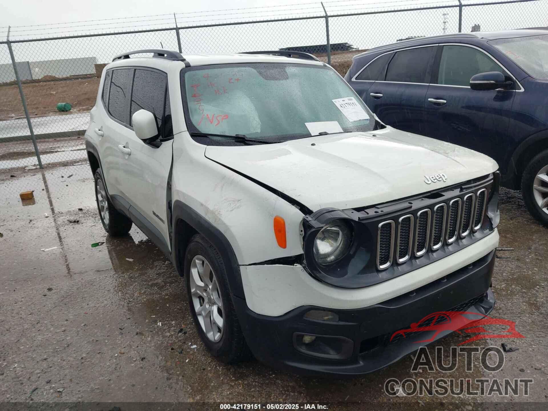 JEEP RENEGADE 2017 - ZACCJBBB4HPE57906