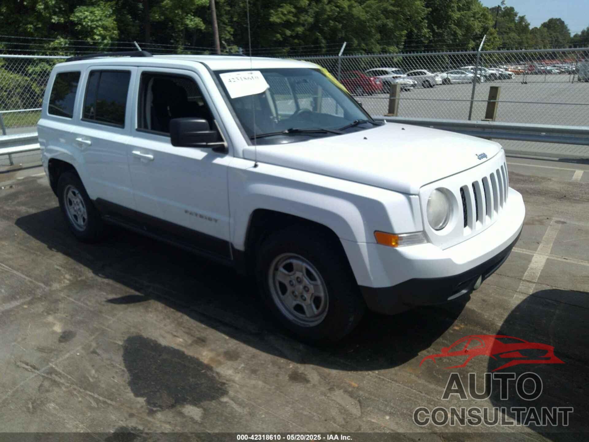 JEEP PATRIOT 2014 - 1C4NJPBA8ED729624