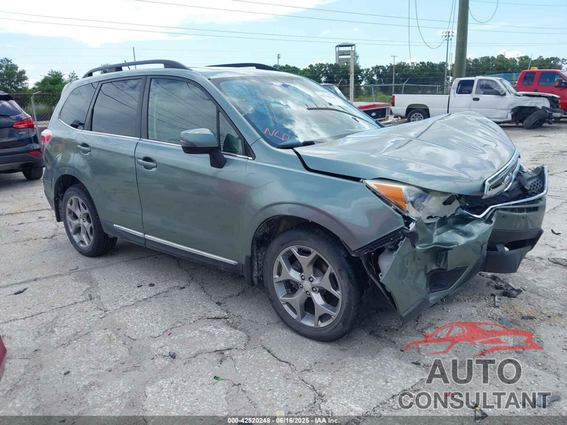 SUBARU FORESTER 2015 - JF2SJAUC9FH464299