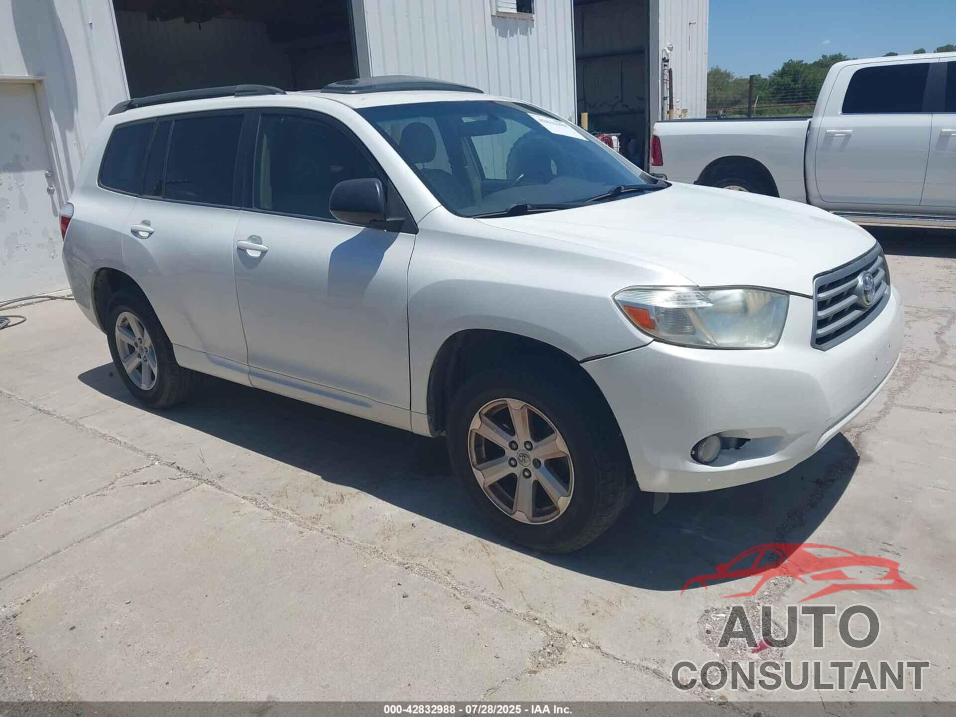 TOYOTA HIGHLANDER 2010 - 5TDKK3EH0AS017589