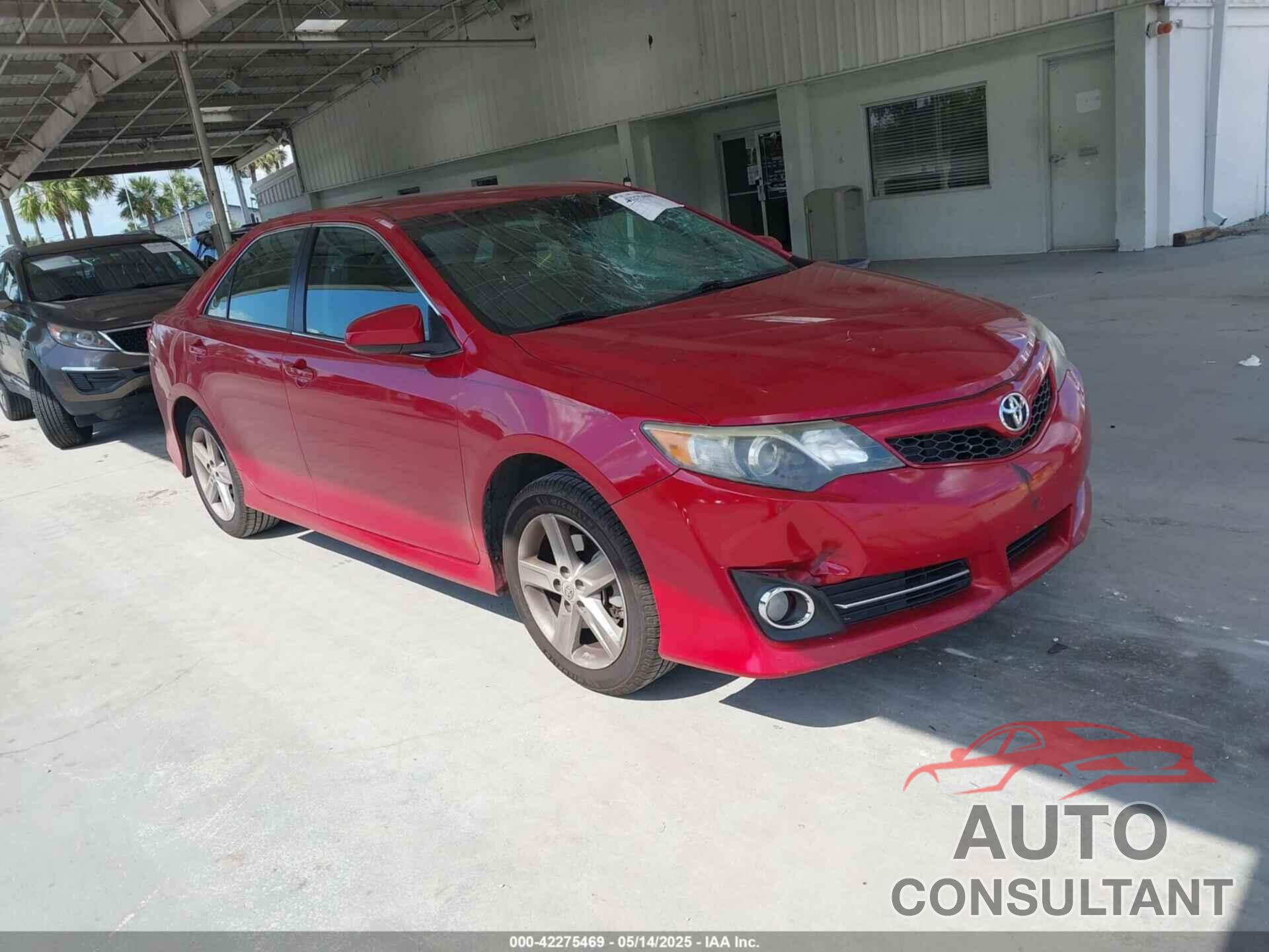 TOYOTA CAMRY 2013 - 4T1BF1FK0DU710600