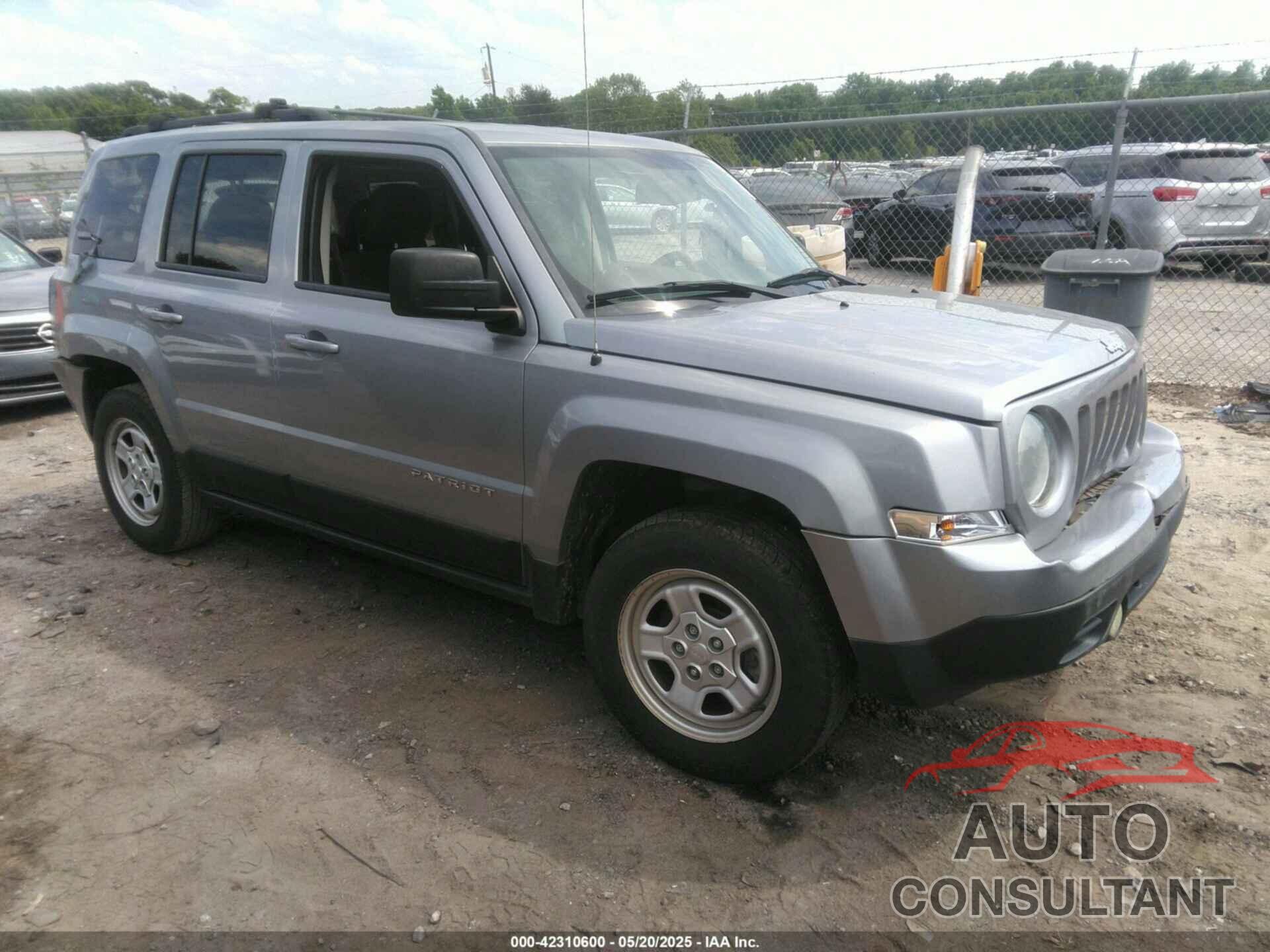 JEEP PATRIOT 2016 - 1C4NJPBBXGD765293