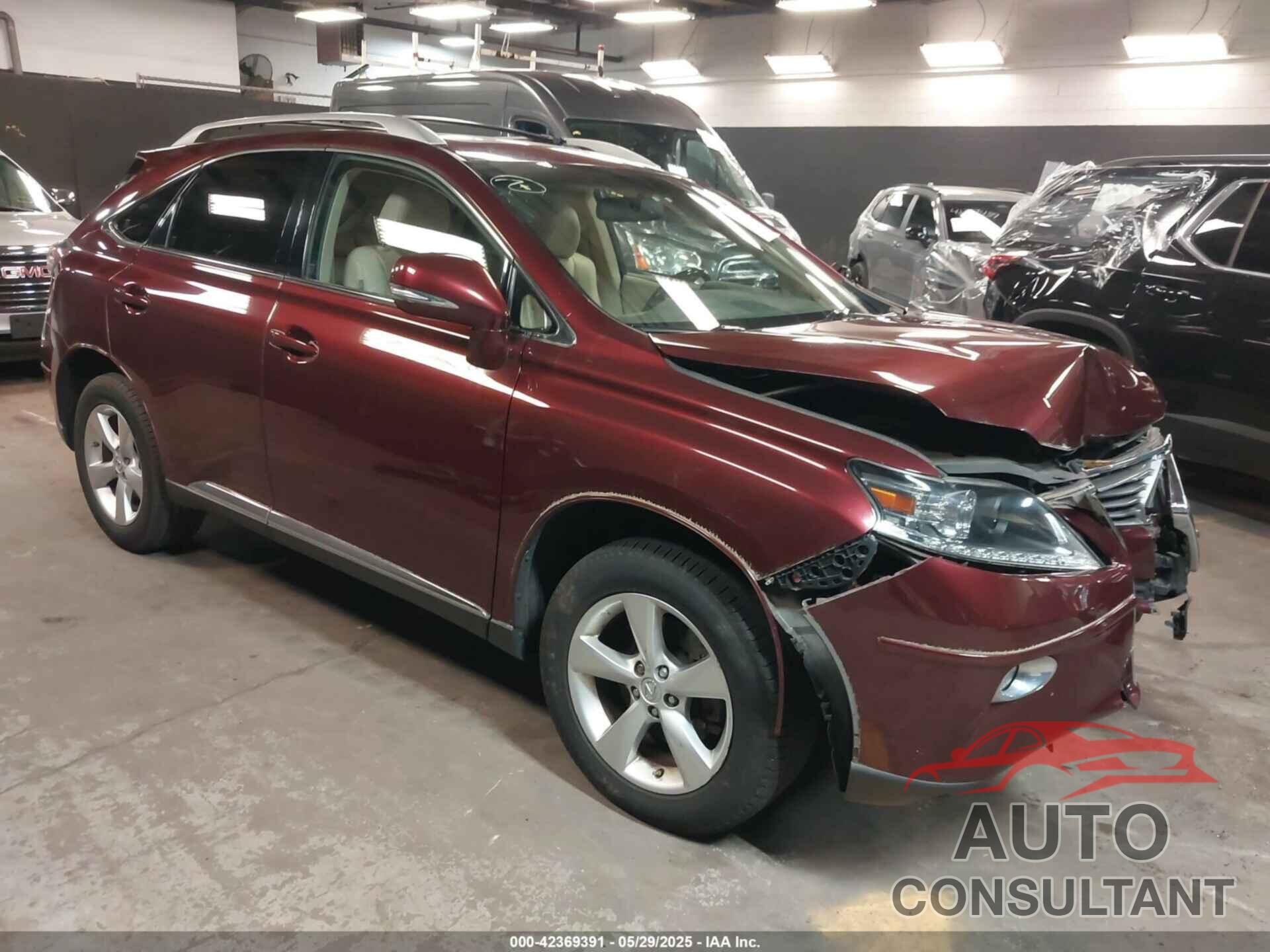 LEXUS RX 350 2015 - JTJBK1BA0F2483417