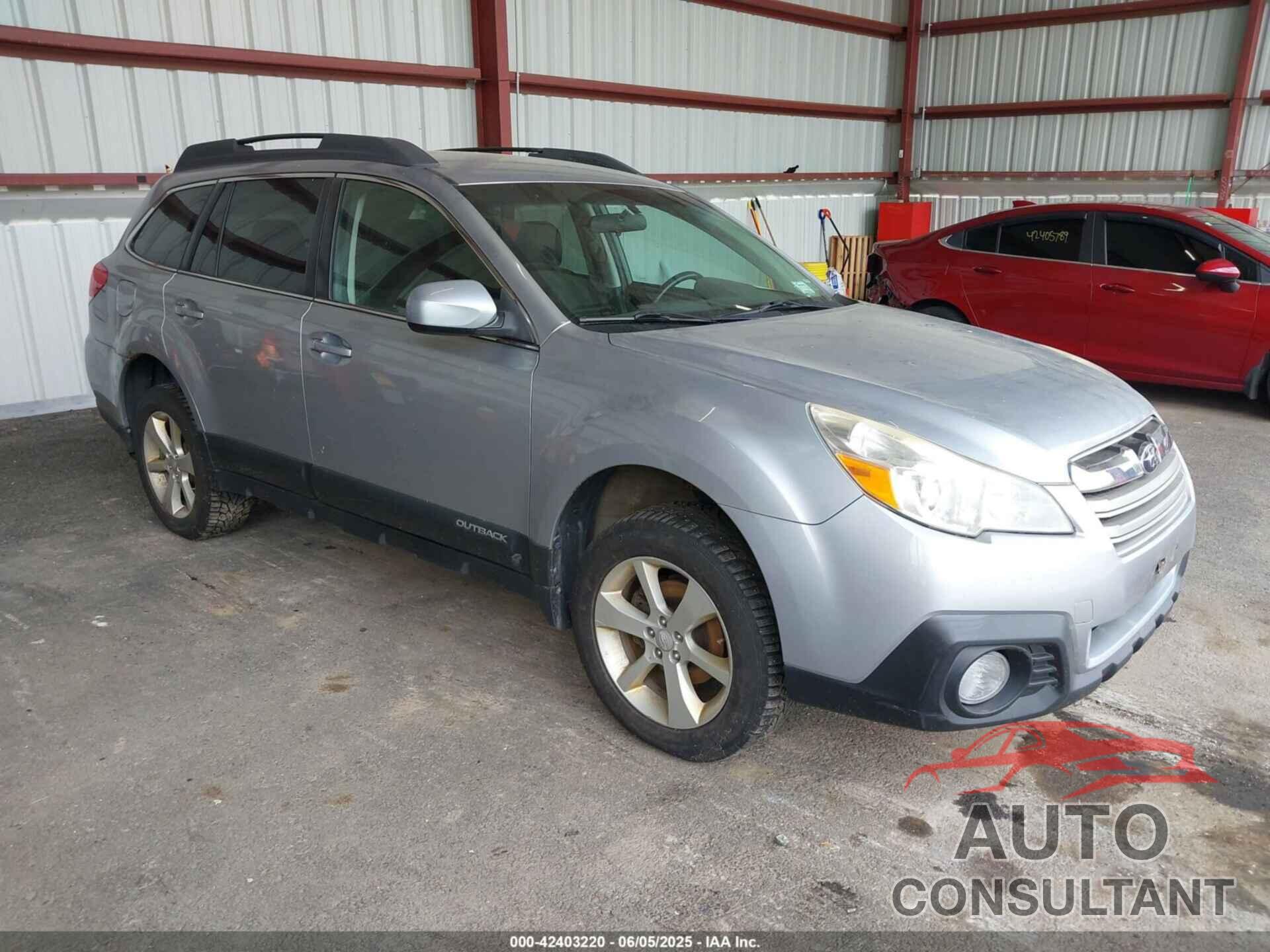 SUBARU OUTBACK 2013 - 4S4BRBCC2D3201818
