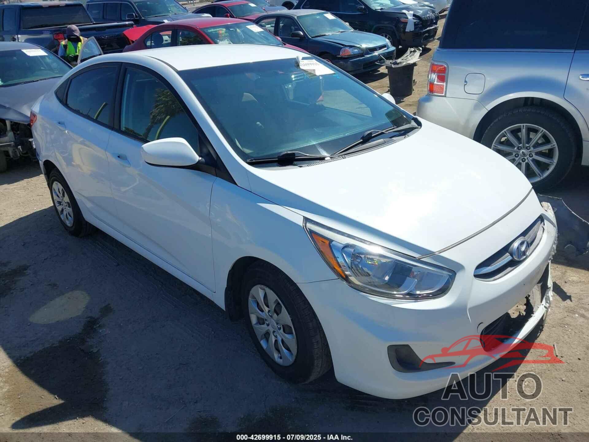 HYUNDAI ACCENT 2016 - KMHCT4AE2GU160871