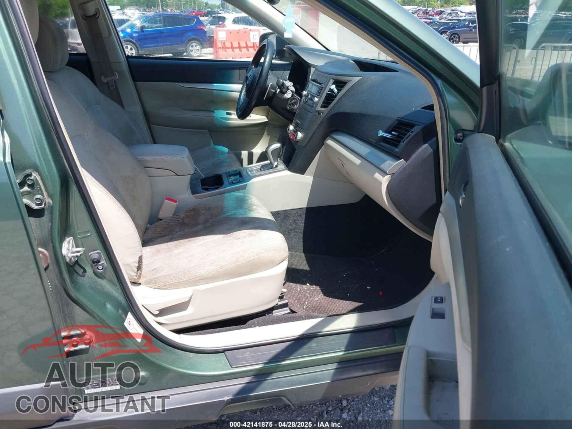 SUBARU OUTBACK 2011 - 4S4BRCCC8B3374875