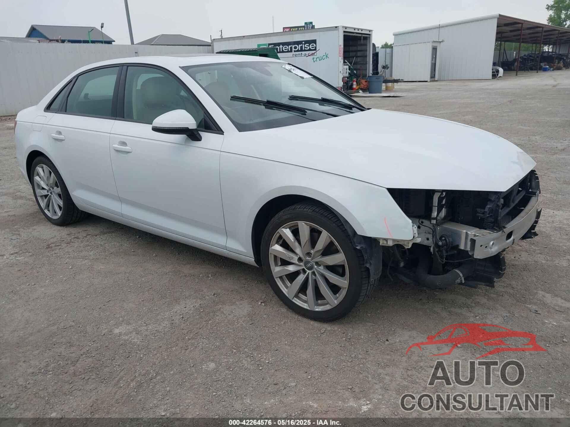 AUDI A4 2017 - WAUGMAF44HN047501