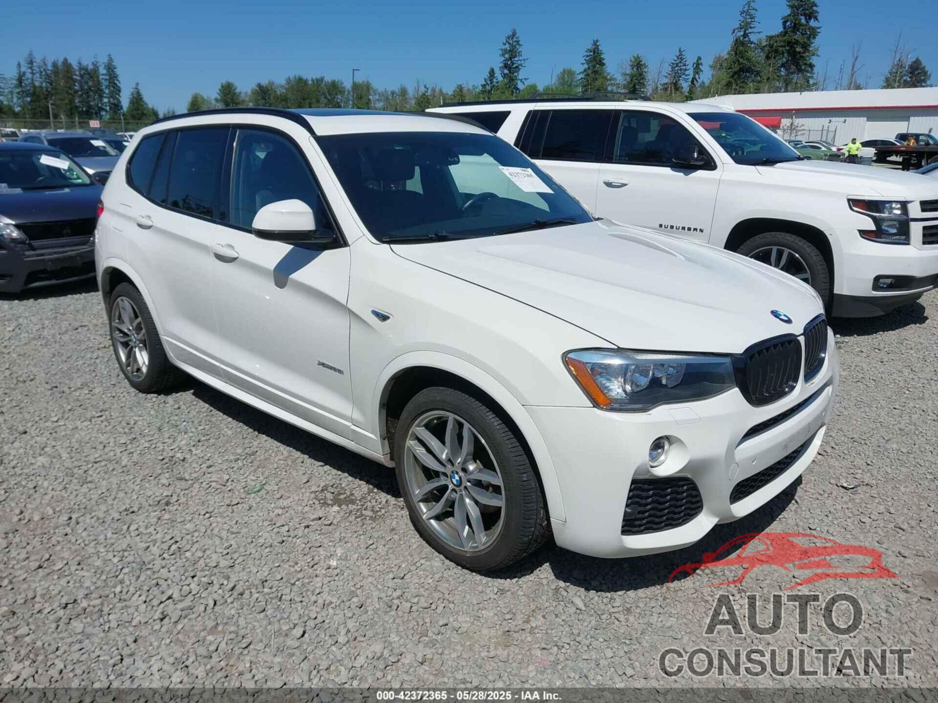 BMW X3 2017 - 5UXWX9C37H0W66525