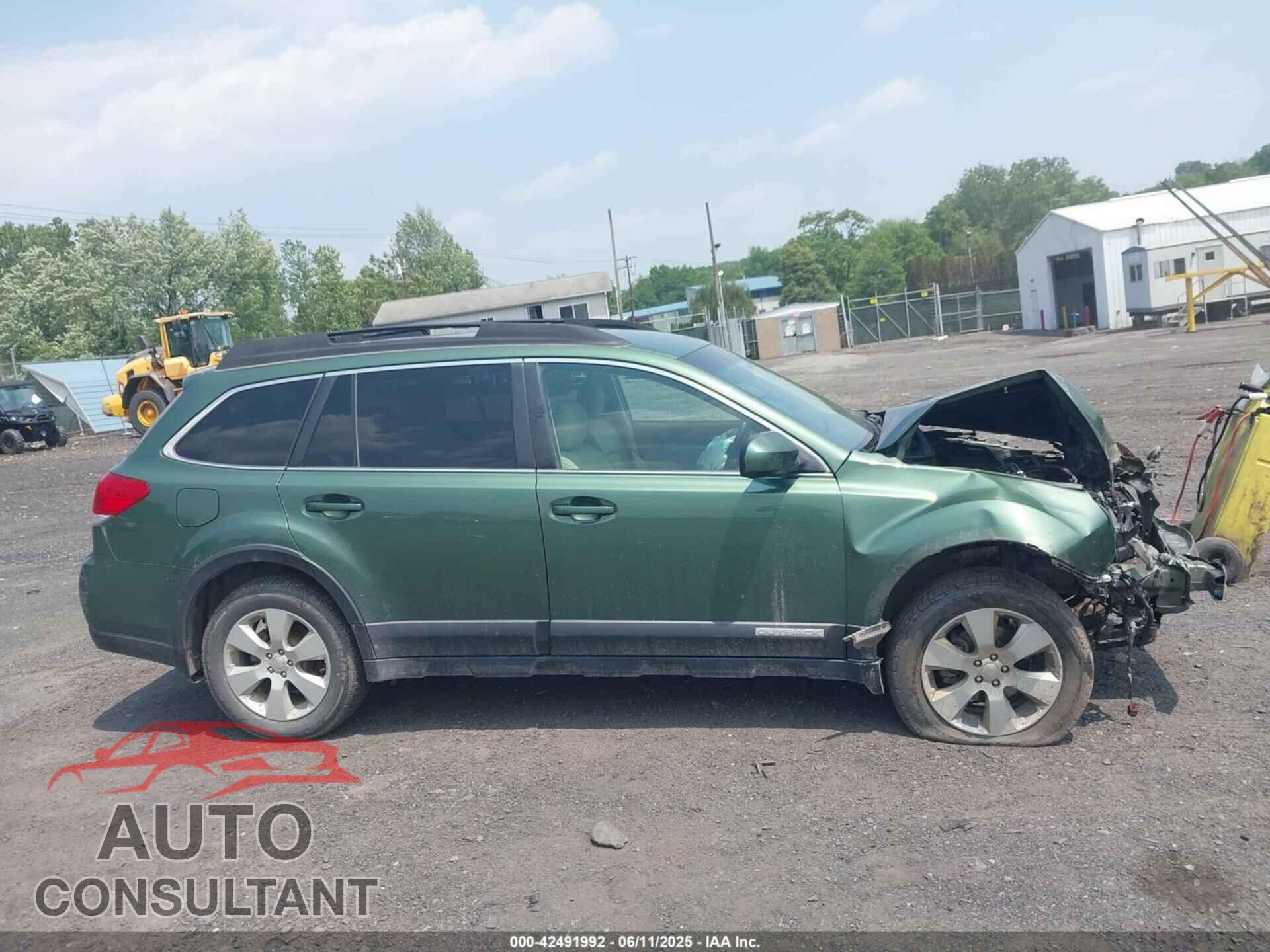 SUBARU OUTBACK 2011 - 4S4BRBBC7B3370098