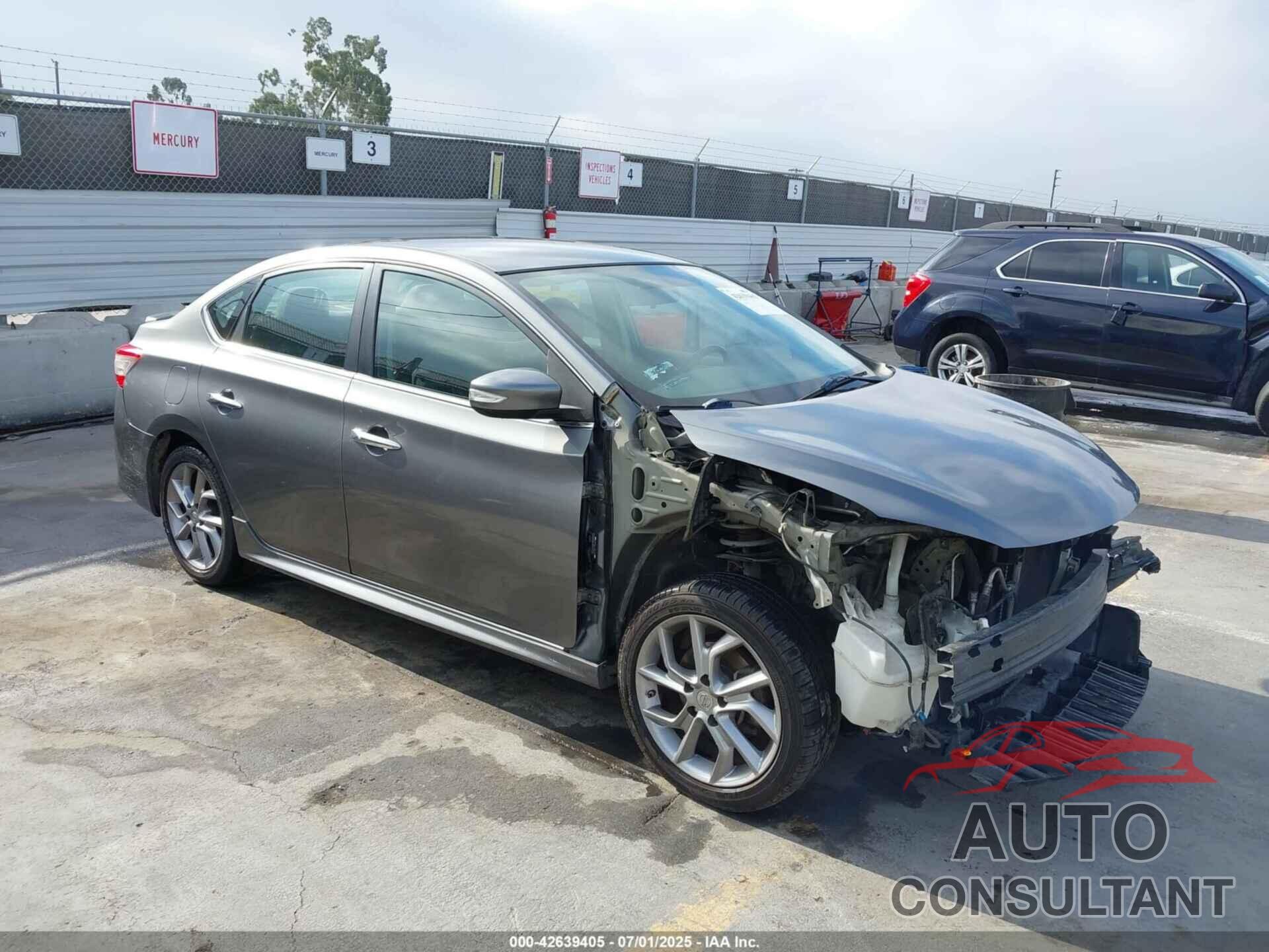 NISSAN SENTRA 2015 - 3N1AB7AP9FY291439