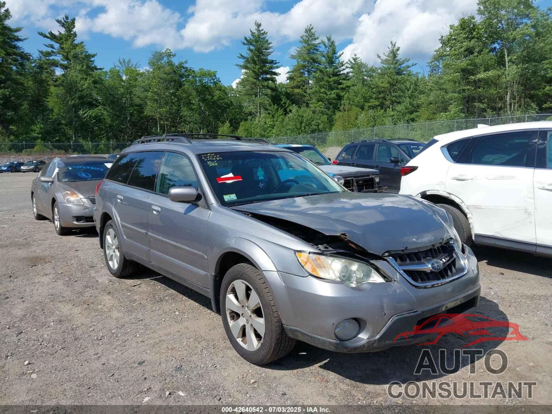 SUBARU OUTBACK 2009 - 4S4BP66C697333795