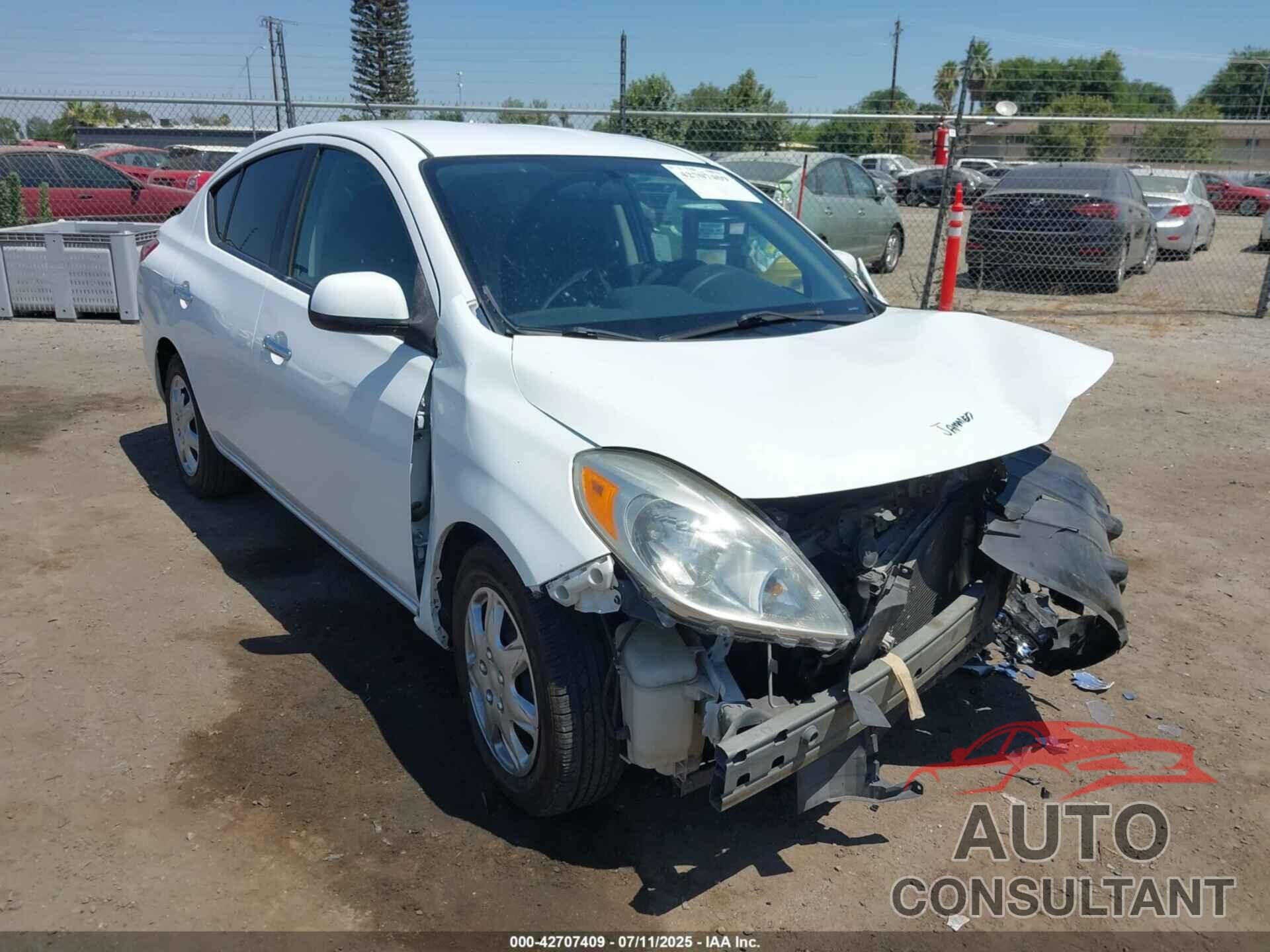 NISSAN VERSA 2012 - 3N1CN7AP1CL926405