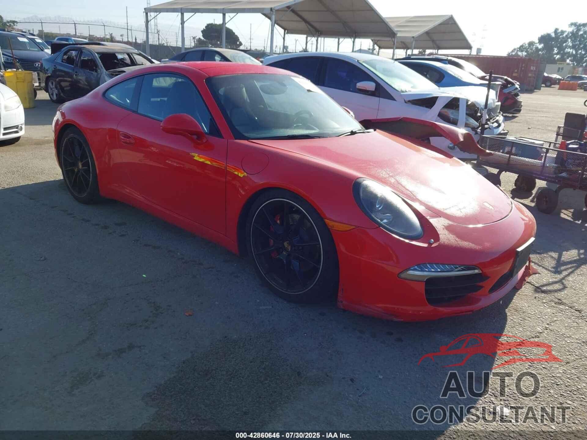 PORSCHE 911 2014 - WP0AB2A9XES122478