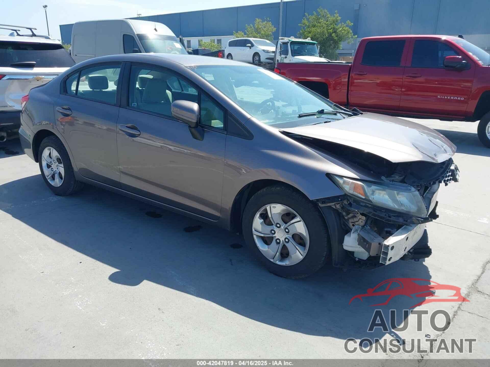 HONDA CIVIC 2014 - 19XFB2F50EE229408
