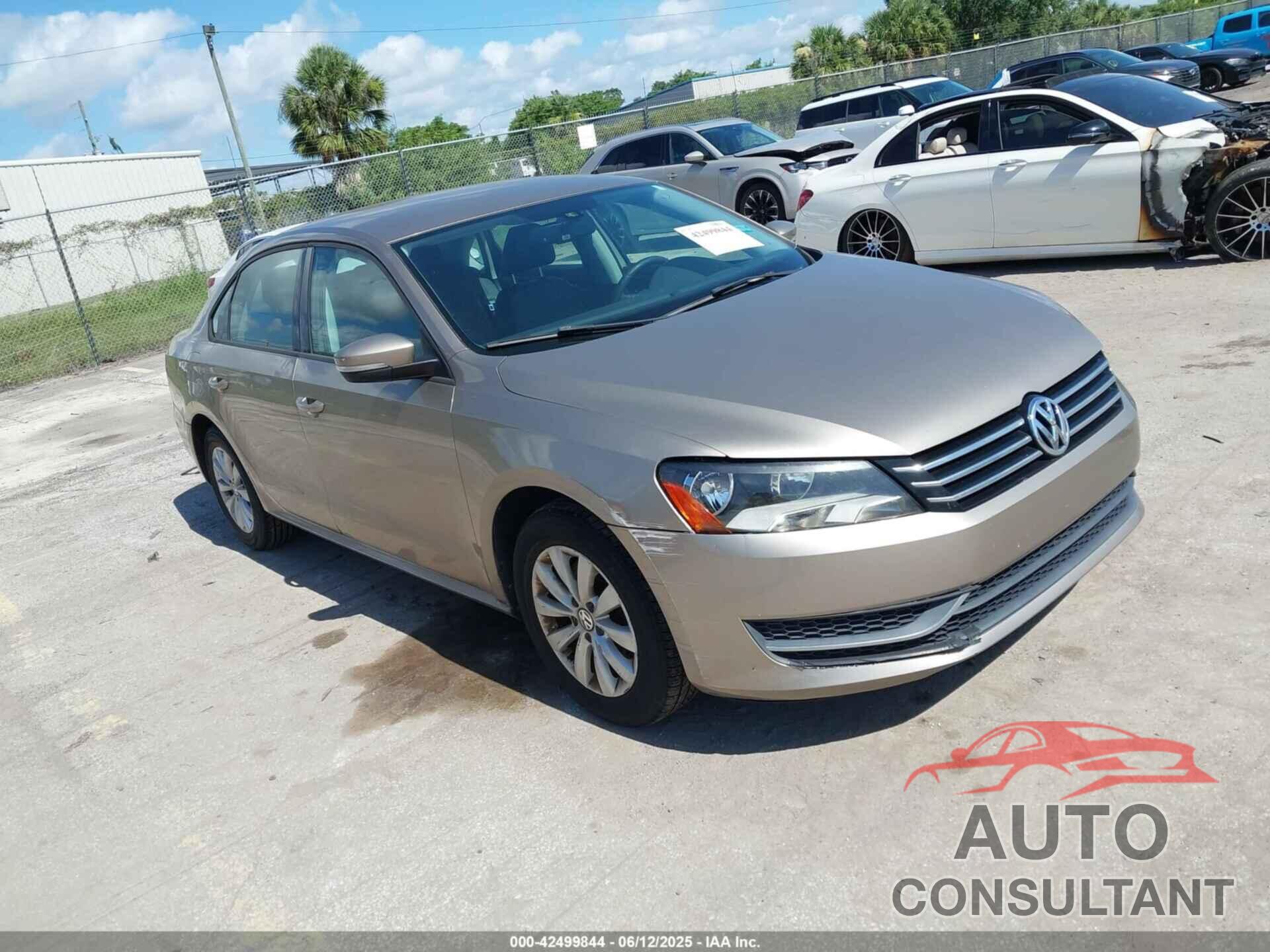 VOLKSWAGEN PASSAT 2015 - 1VWAT7A3XFC050826
