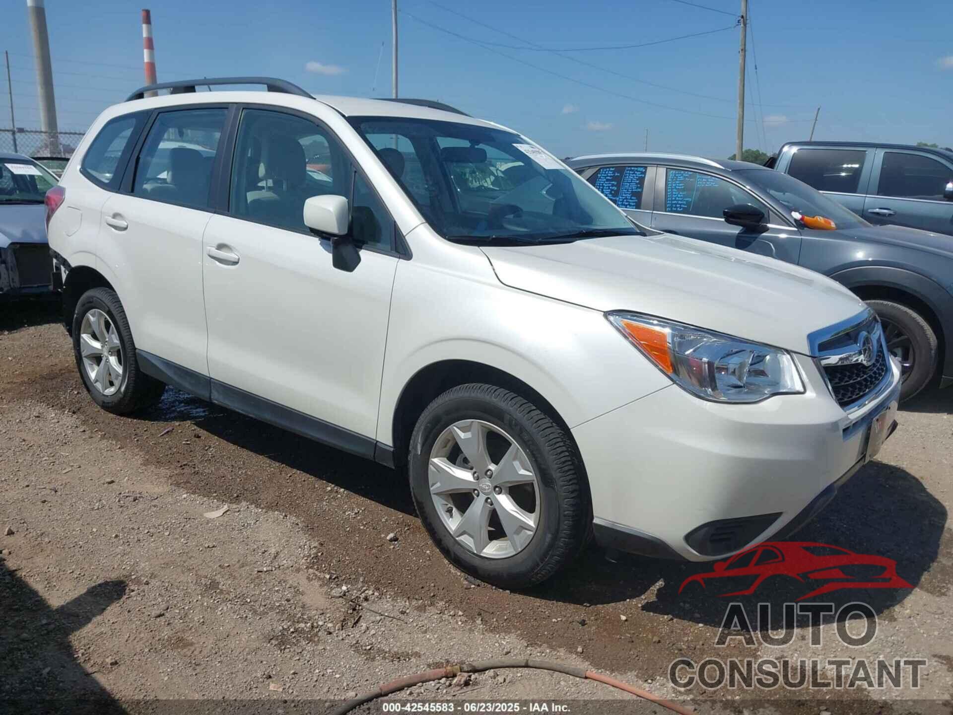 SUBARU FORESTER 2015 - JF2SJABC3FH456315