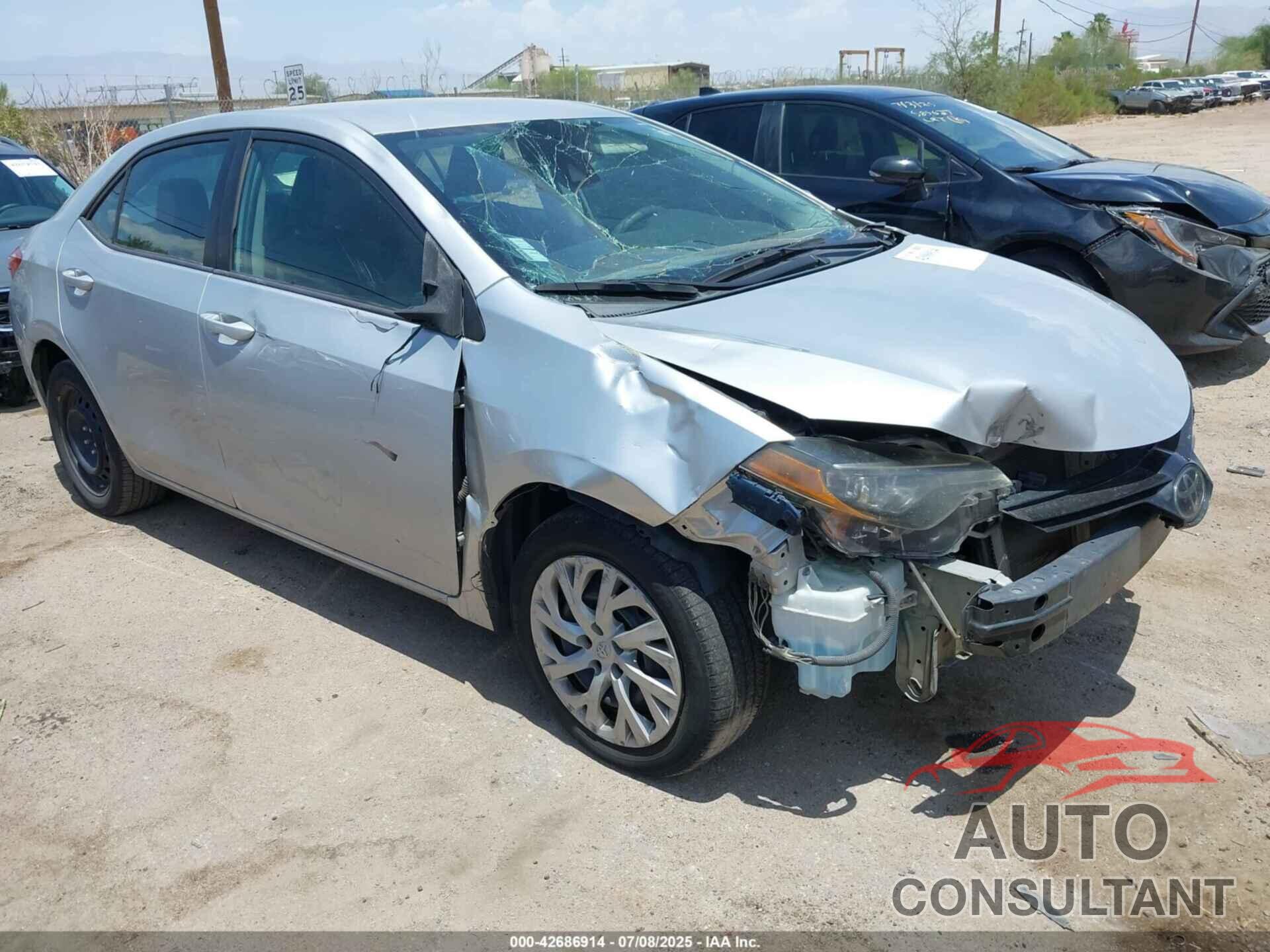 TOYOTA COROLLA 2017 - 5YFBURHE6HP637252