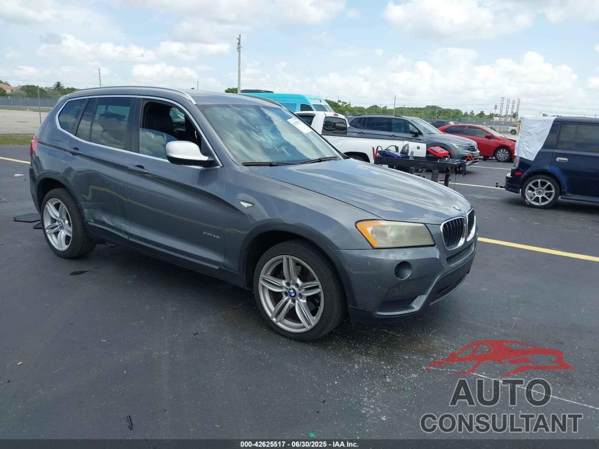 BMW X3 2012 - 5UXWX7C58CL737700