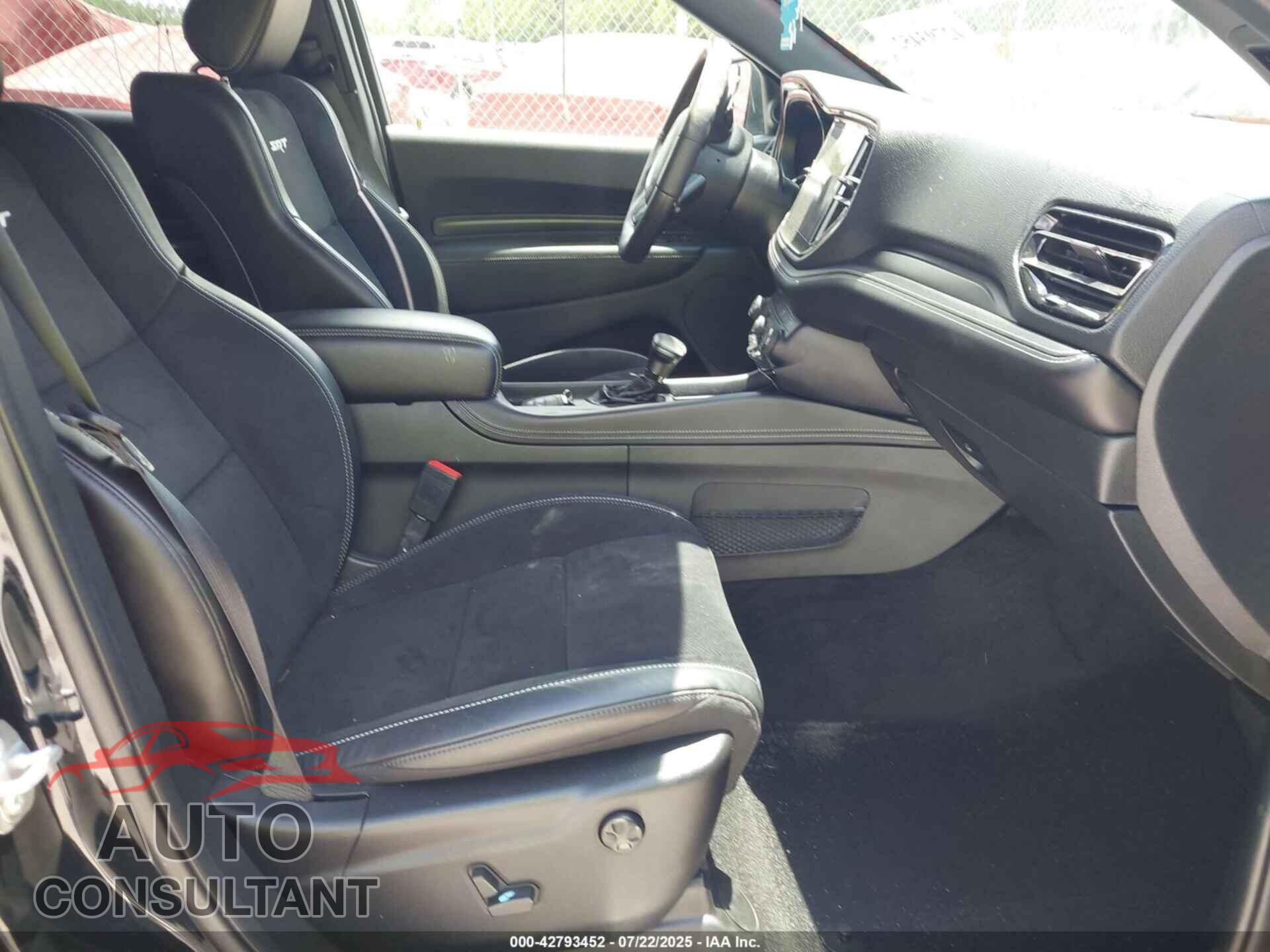 DODGE DURANGO 2021 - 1C4SDJGJ7MC696510