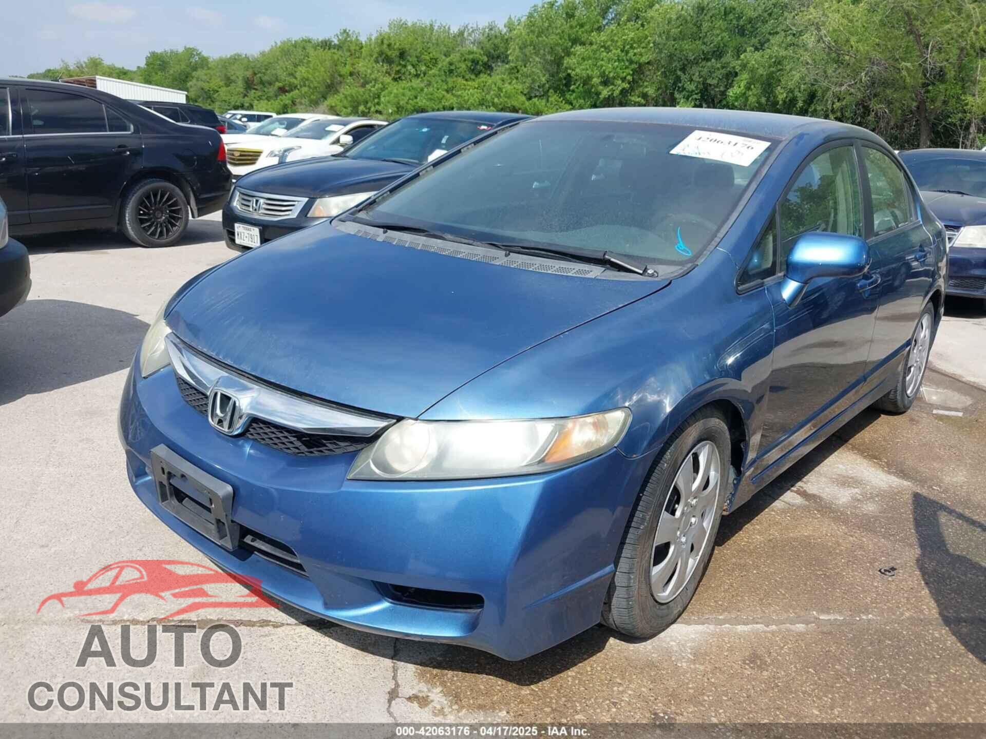 HONDA CIVIC 2010 - 19XFA1F5XAE058156