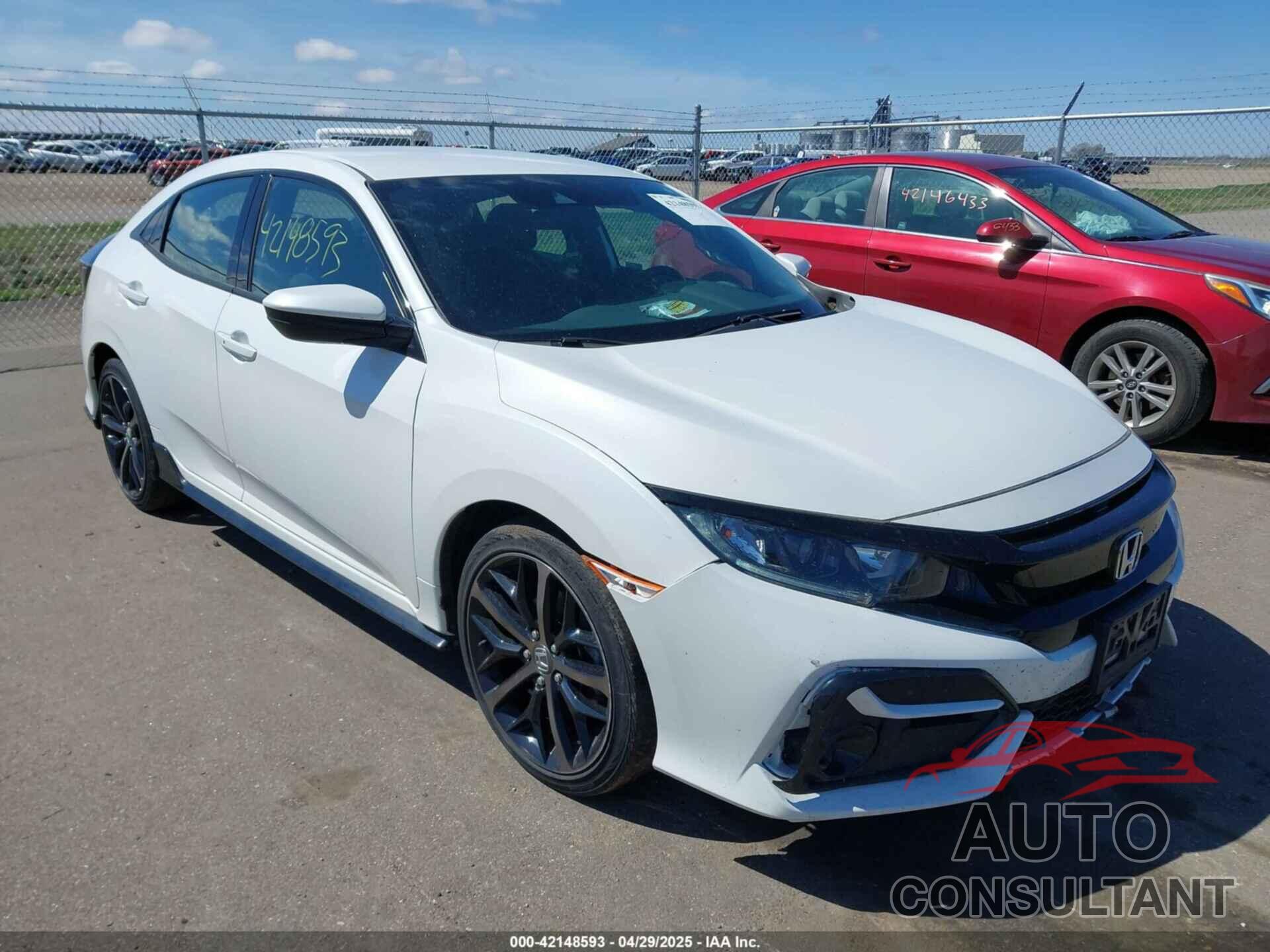 HONDA CIVIC 2021 - SHHFK7H49MU217279