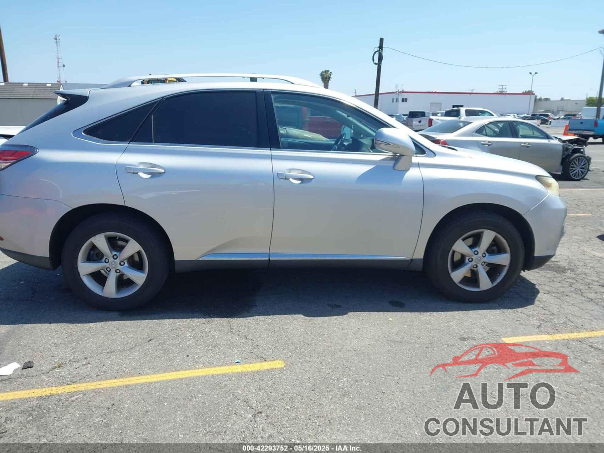 LEXUS RX 350 2015 - JTJZK1BA0F2423541