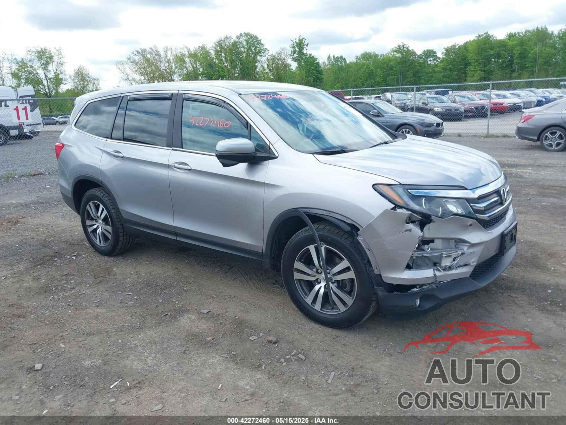 HONDA PILOT 2016 - 5FNYF6H73GB121610