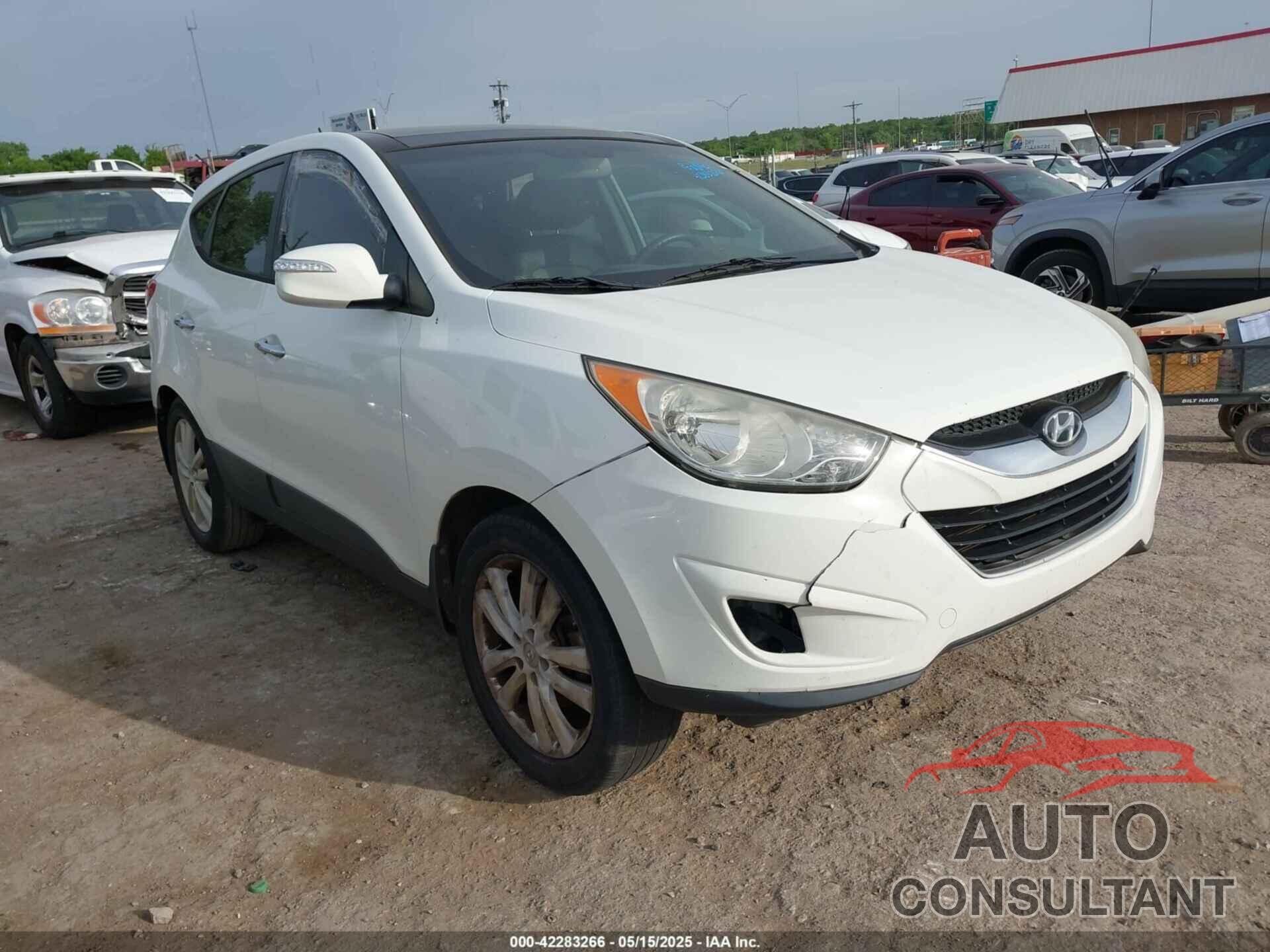 HYUNDAI TUCSON 2013 - KM8JU3AC2DU635461
