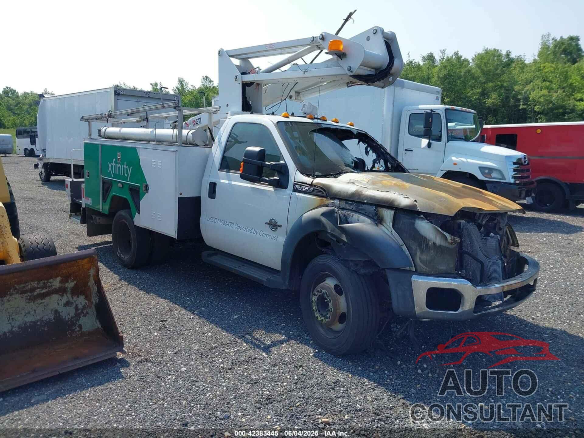 FORD F-450 CHASSIS 2016 - 1FDUF4GT7GED32954