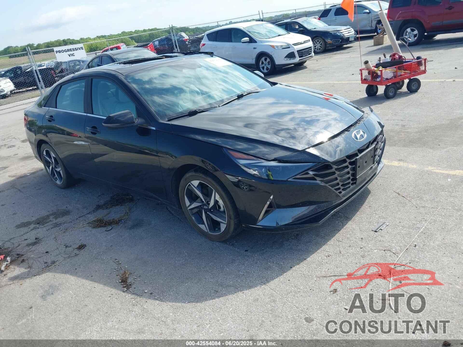 HYUNDAI ELANTRA HYBRID 2023 - KMHLN4AJ7PU087214