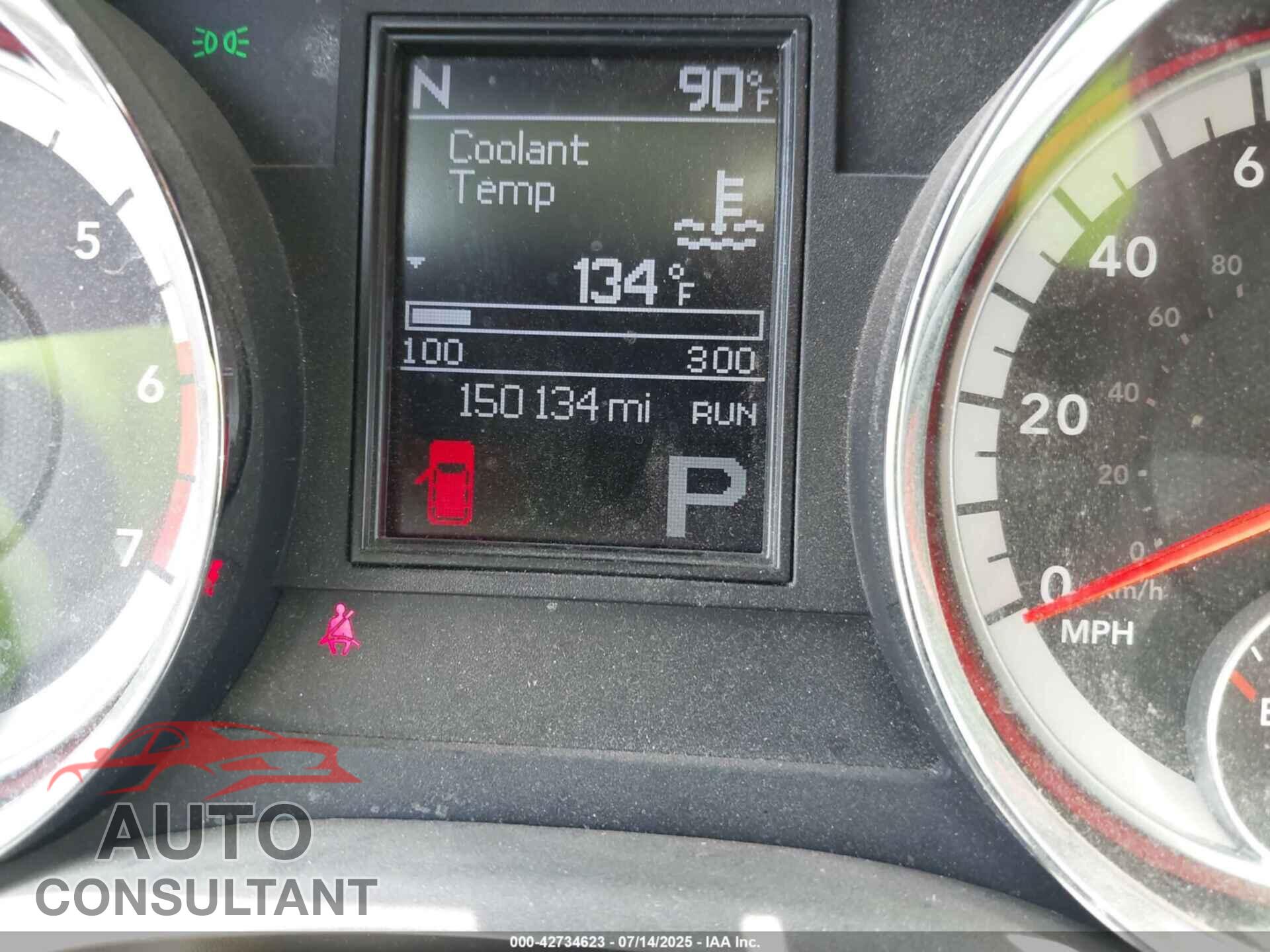 DODGE DURANGO 2011 - 1D4SD4GT8BC592594