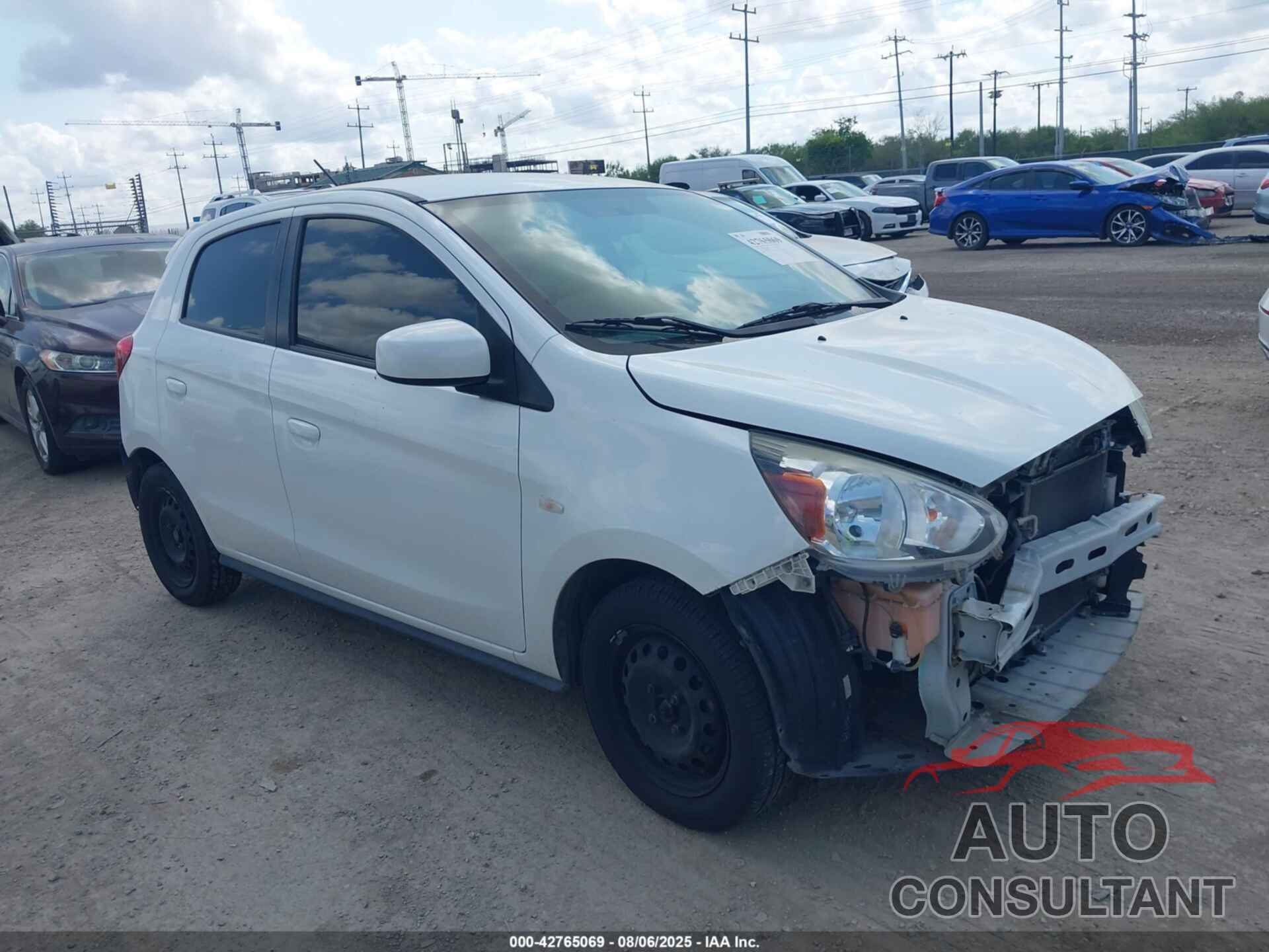MITSUBISHI MIRAGE 2019 - ML32A3HJ0KH013133