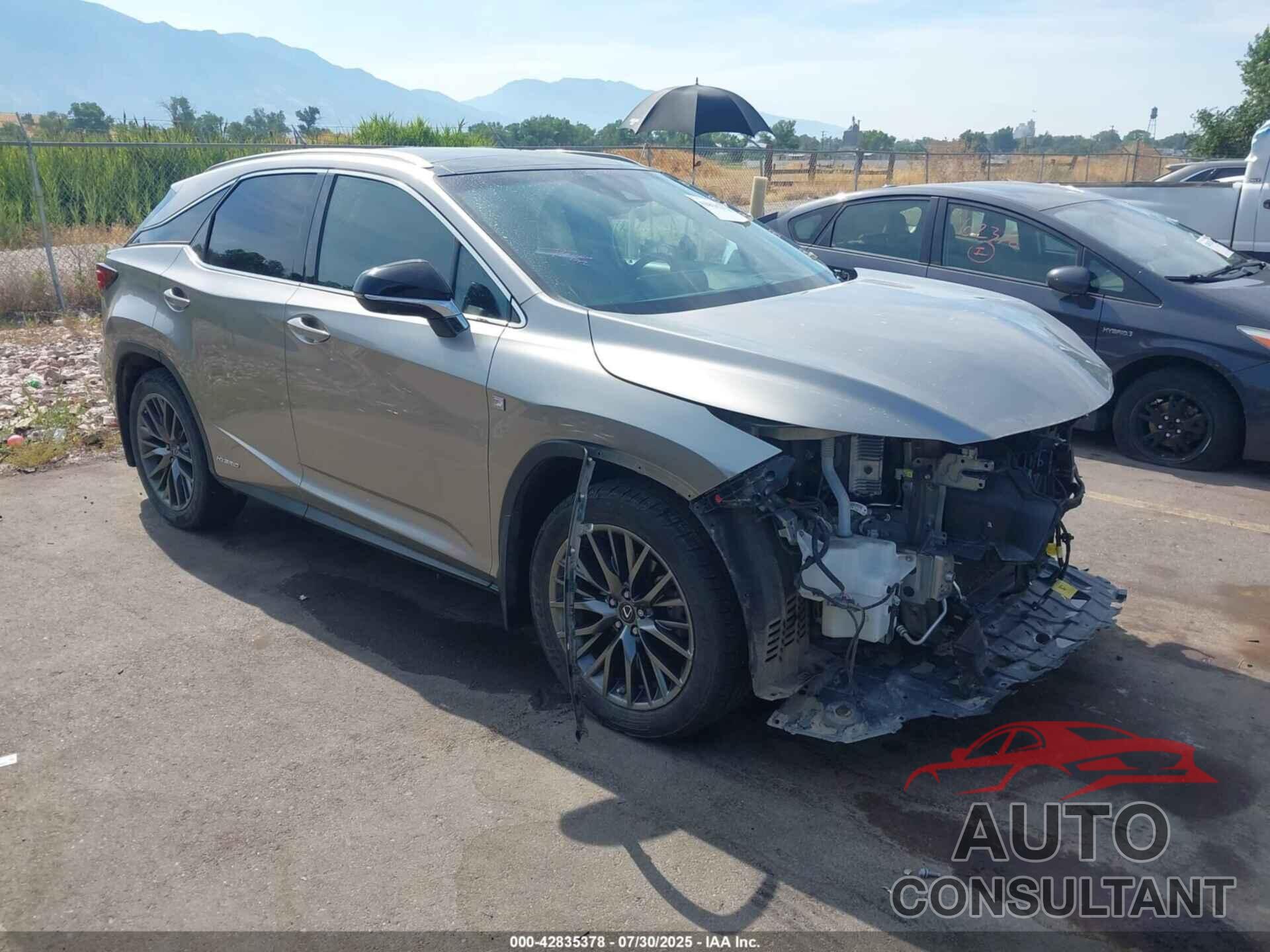 LEXUS RX 450H 2019 - 2T2BGMCA0KC034783